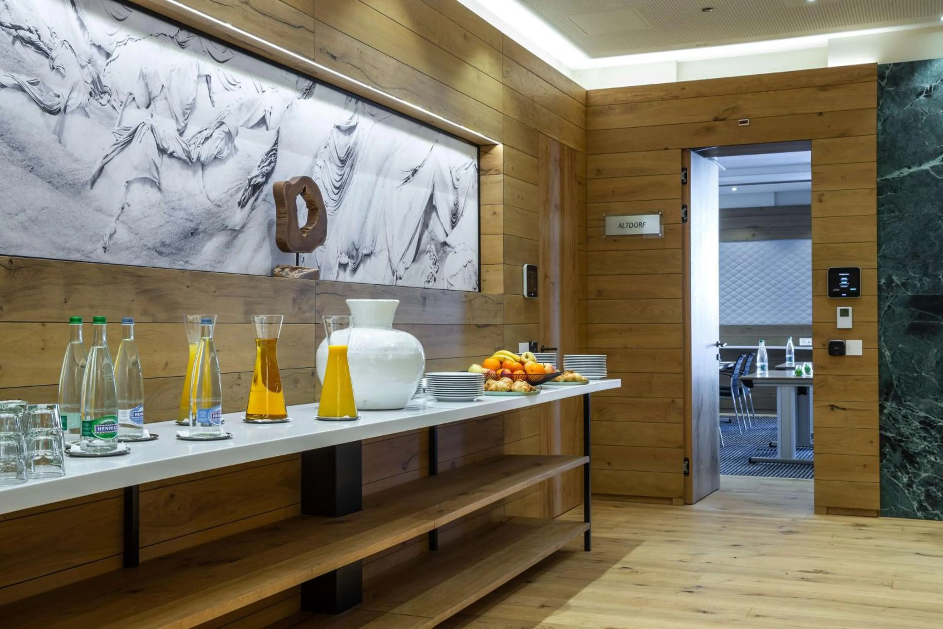 On site in Radisson Blu Hotel Reussen, Andermatt