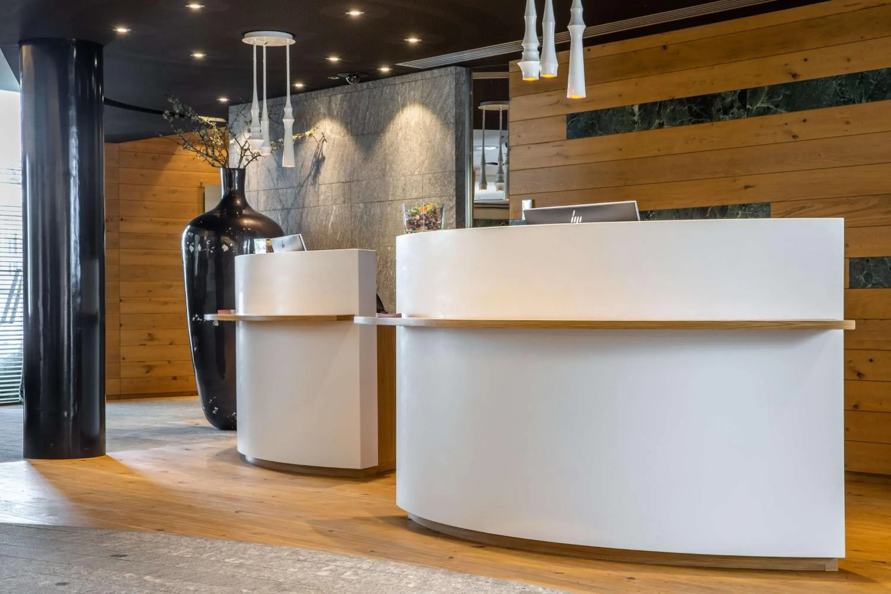 Lobby or reception in Radisson Blu Hotel Reussen, Andermatt Lobby or reception in Radisson Blu Hotel Reussen, Andermatt