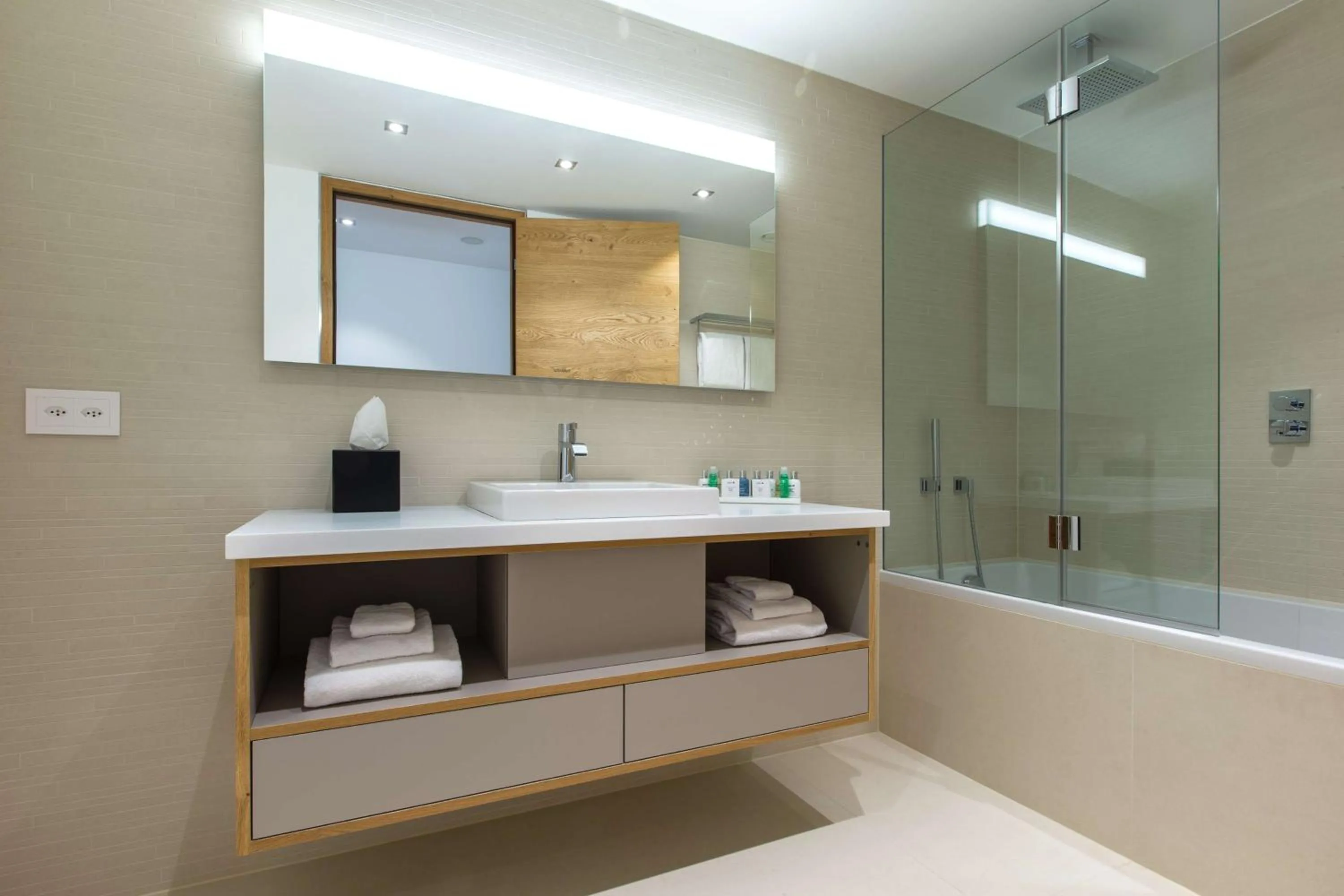 Bathroom in Radisson Blu Hotel Reussen, Andermatt