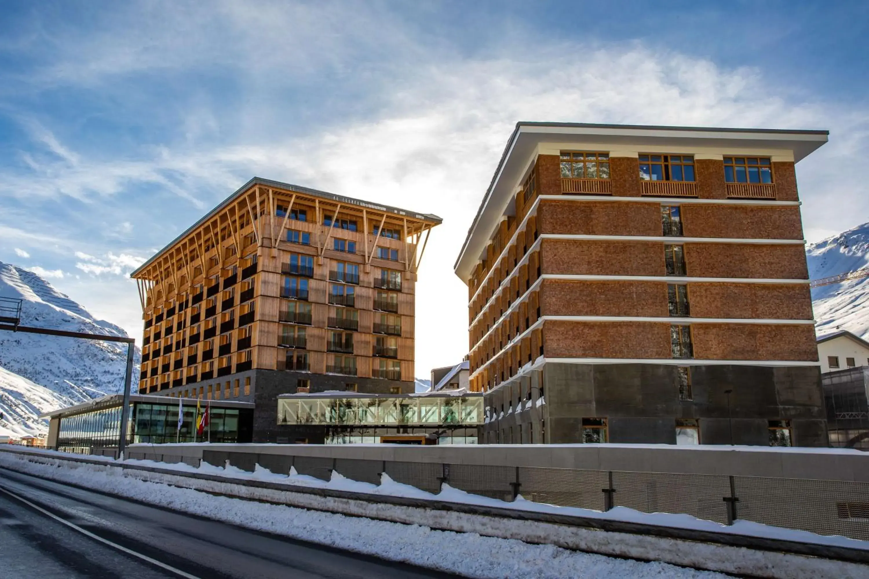 Property building in Radisson Blu Hotel Reussen, Andermatt Property building in Radisson Blu Hotel Reussen, Andermatt