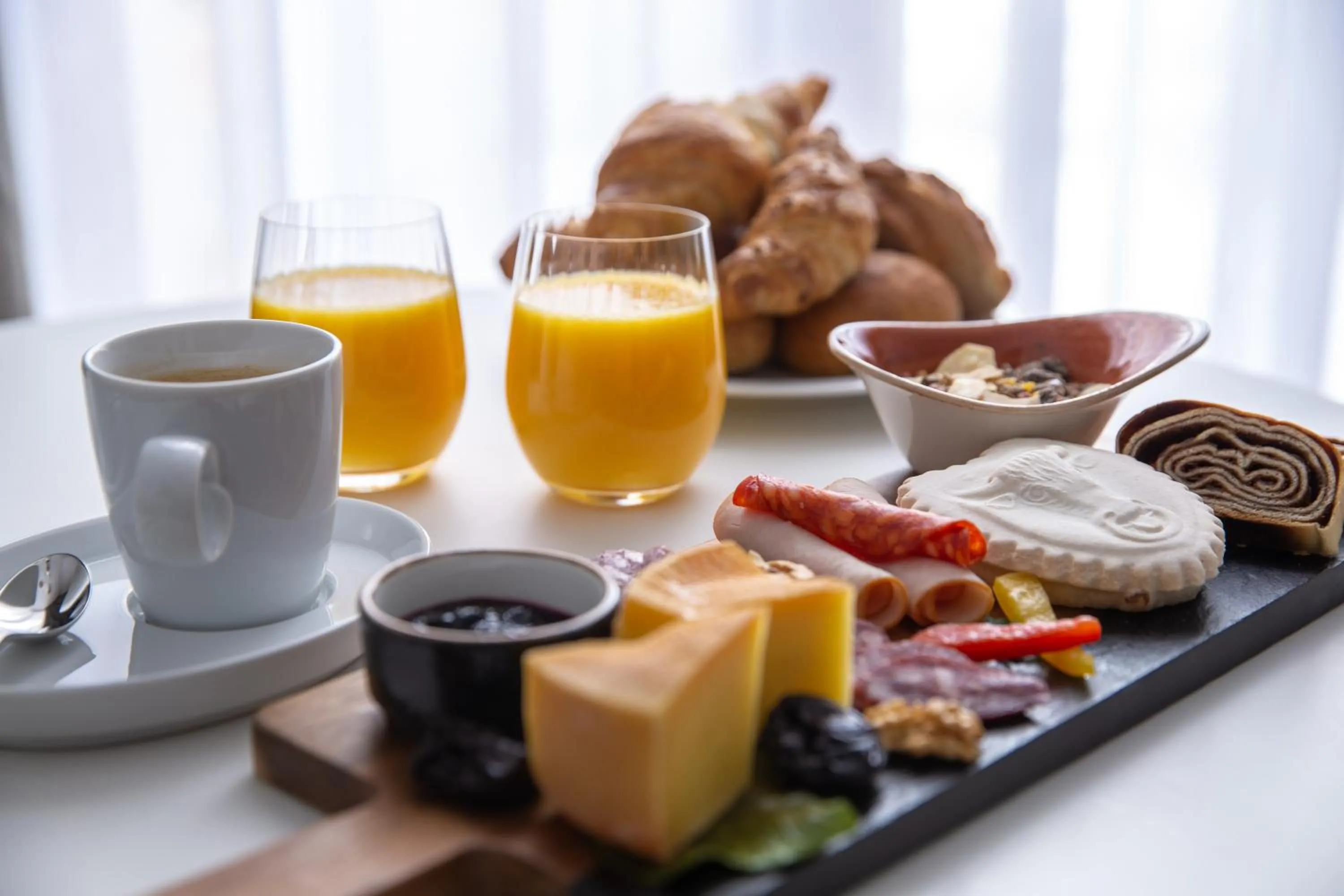 Food close-up in Radisson Blu Hotel Reussen, Andermatt