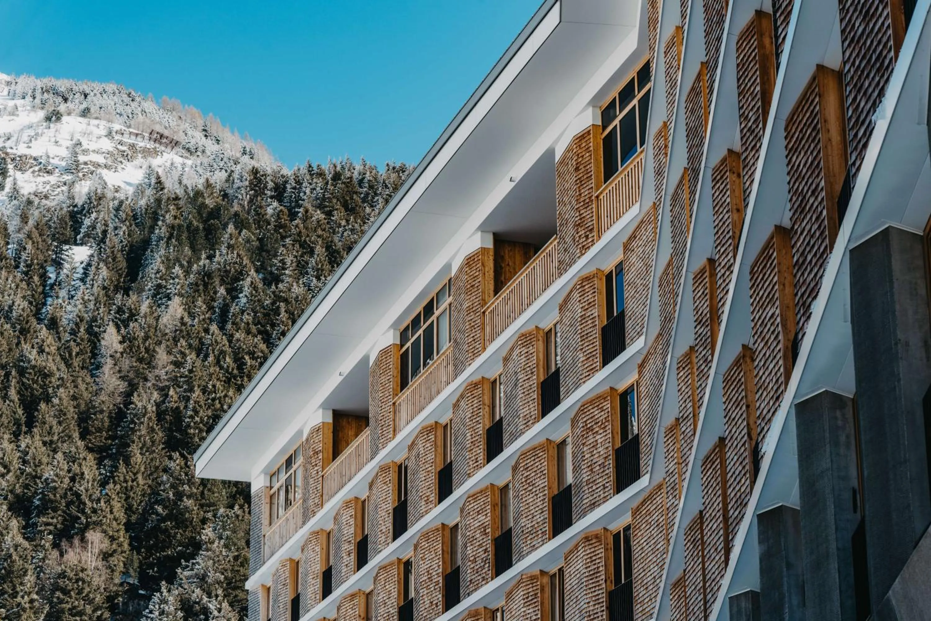 Property building in Radisson Blu Hotel Reussen, Andermatt