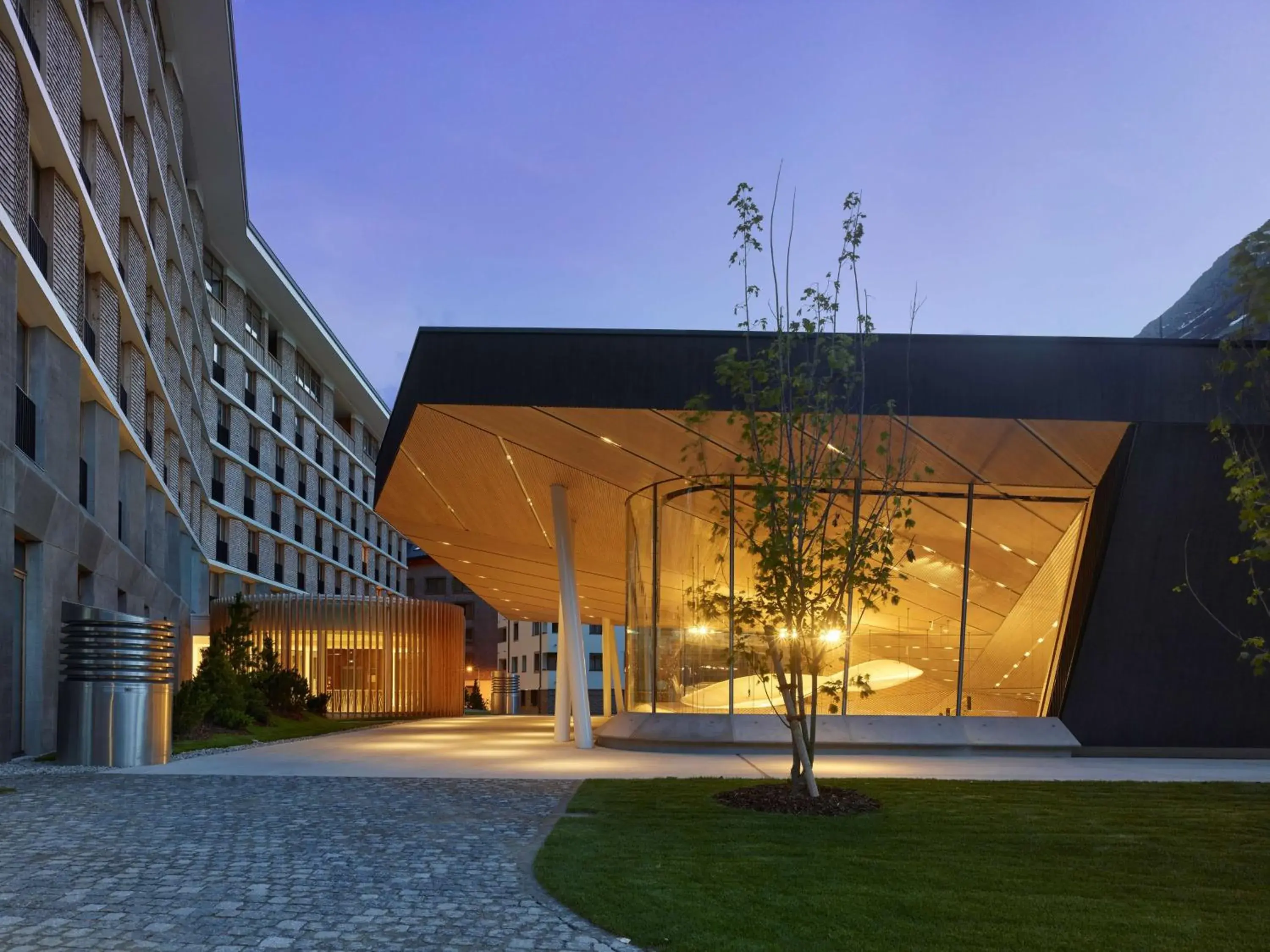 Property building in Radisson Blu Hotel Reussen, Andermatt Property building in Radisson Blu Hotel Reussen, Andermatt