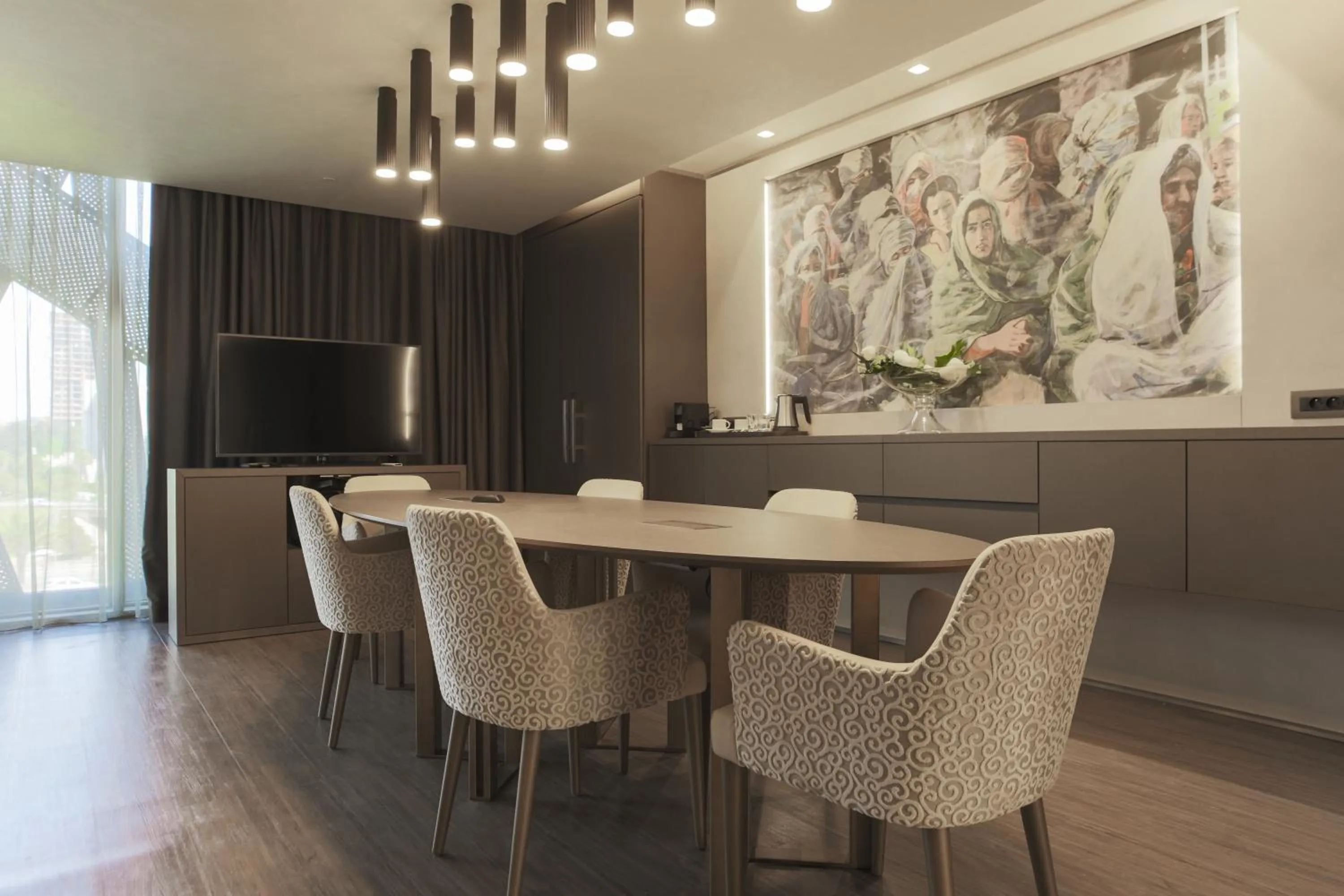 Meeting/conference room, Dining Area in Radisson BLU Hotel Algiers Hydra