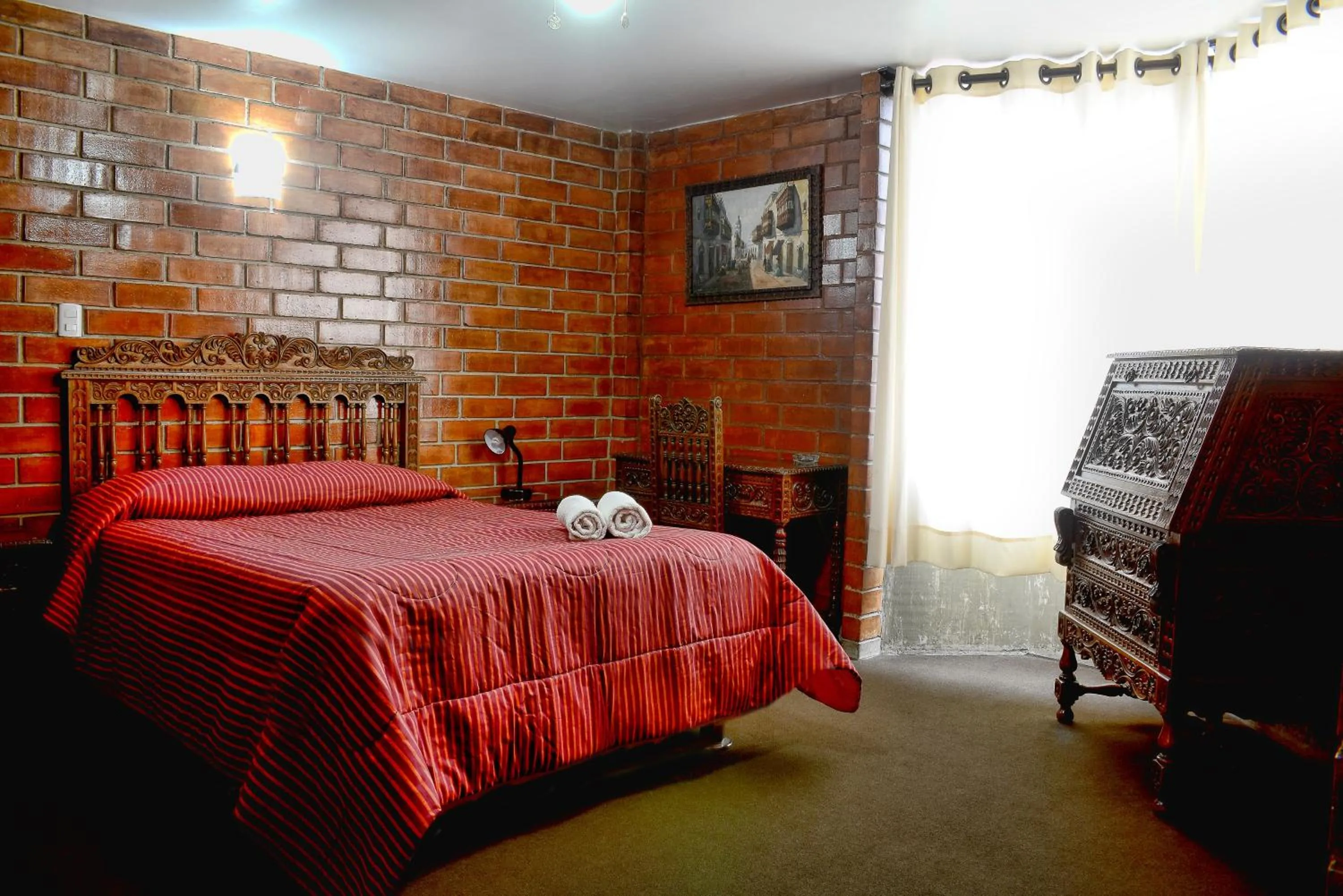 Bed in Hotel Esperanza