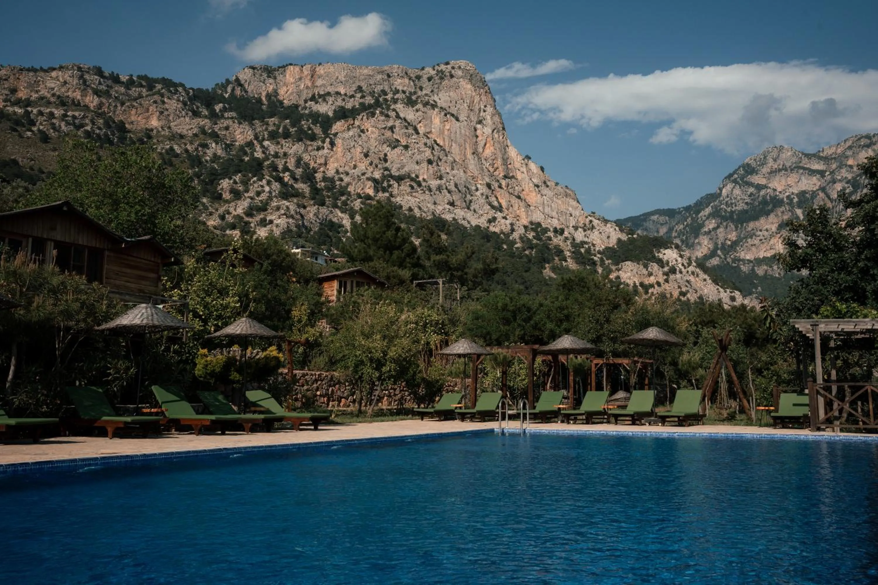 Swimming pool in Olive Garden Kabak