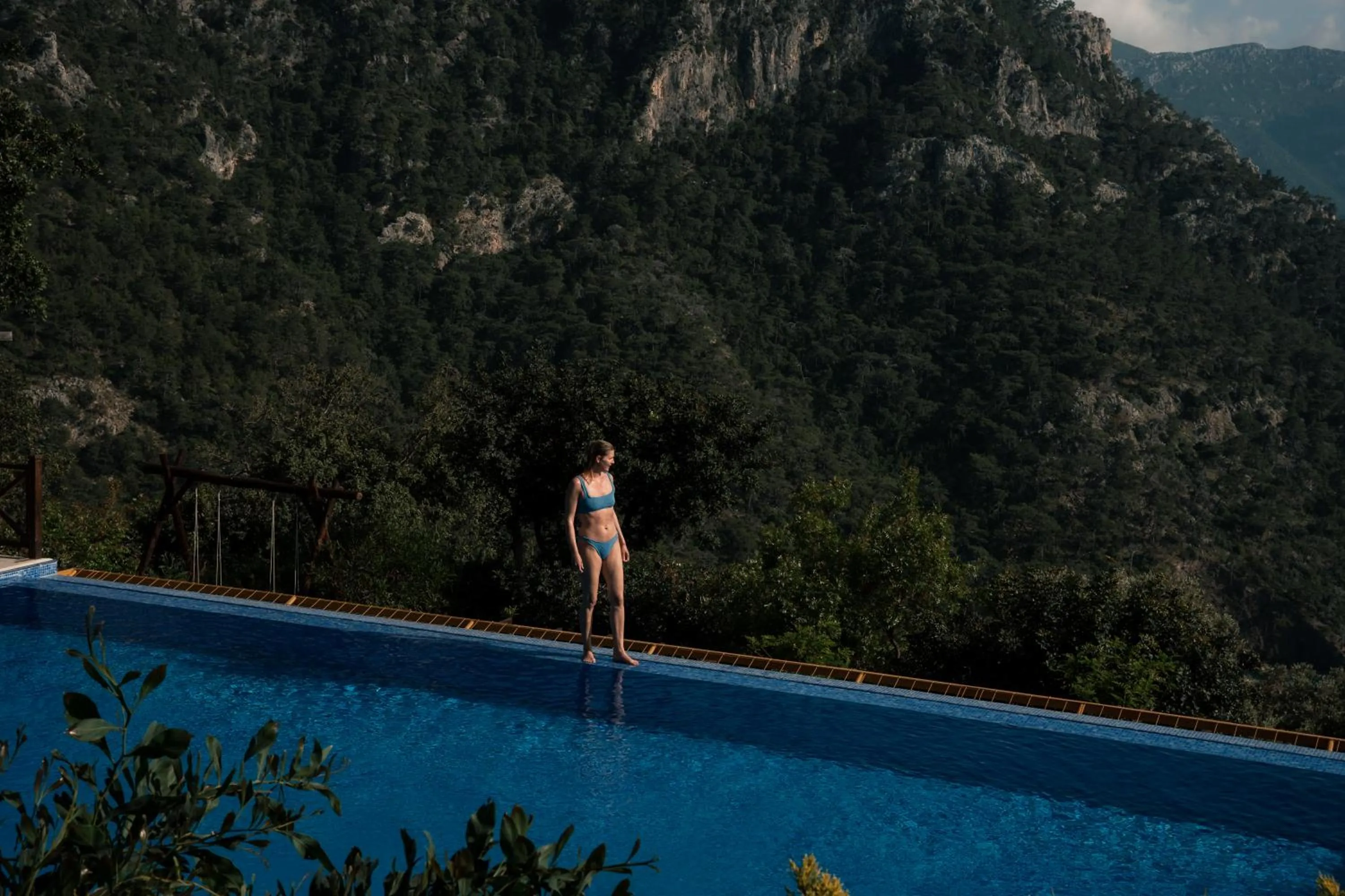 Swimming pool in Olive Garden Kabak