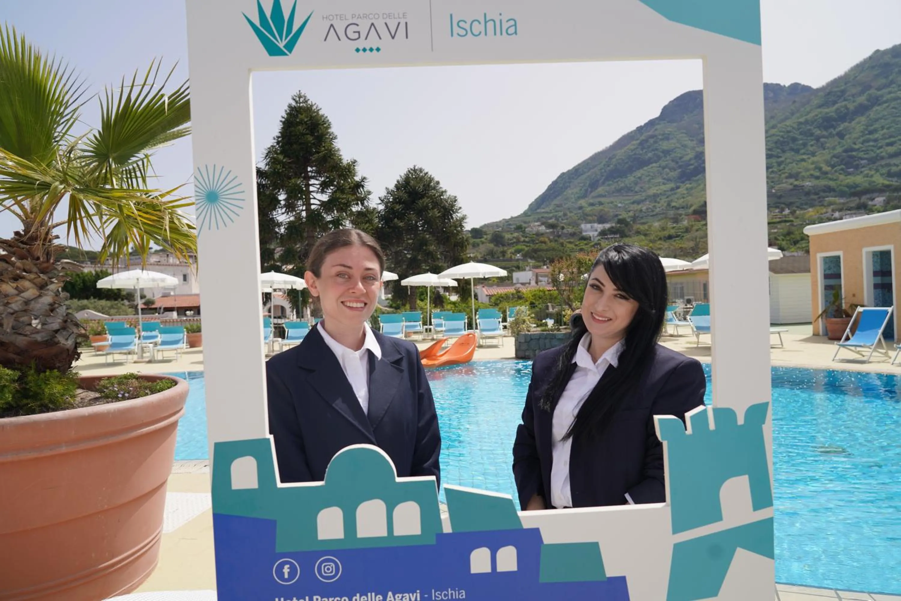 Swimming pool in Hotel Parco Delle Agavi