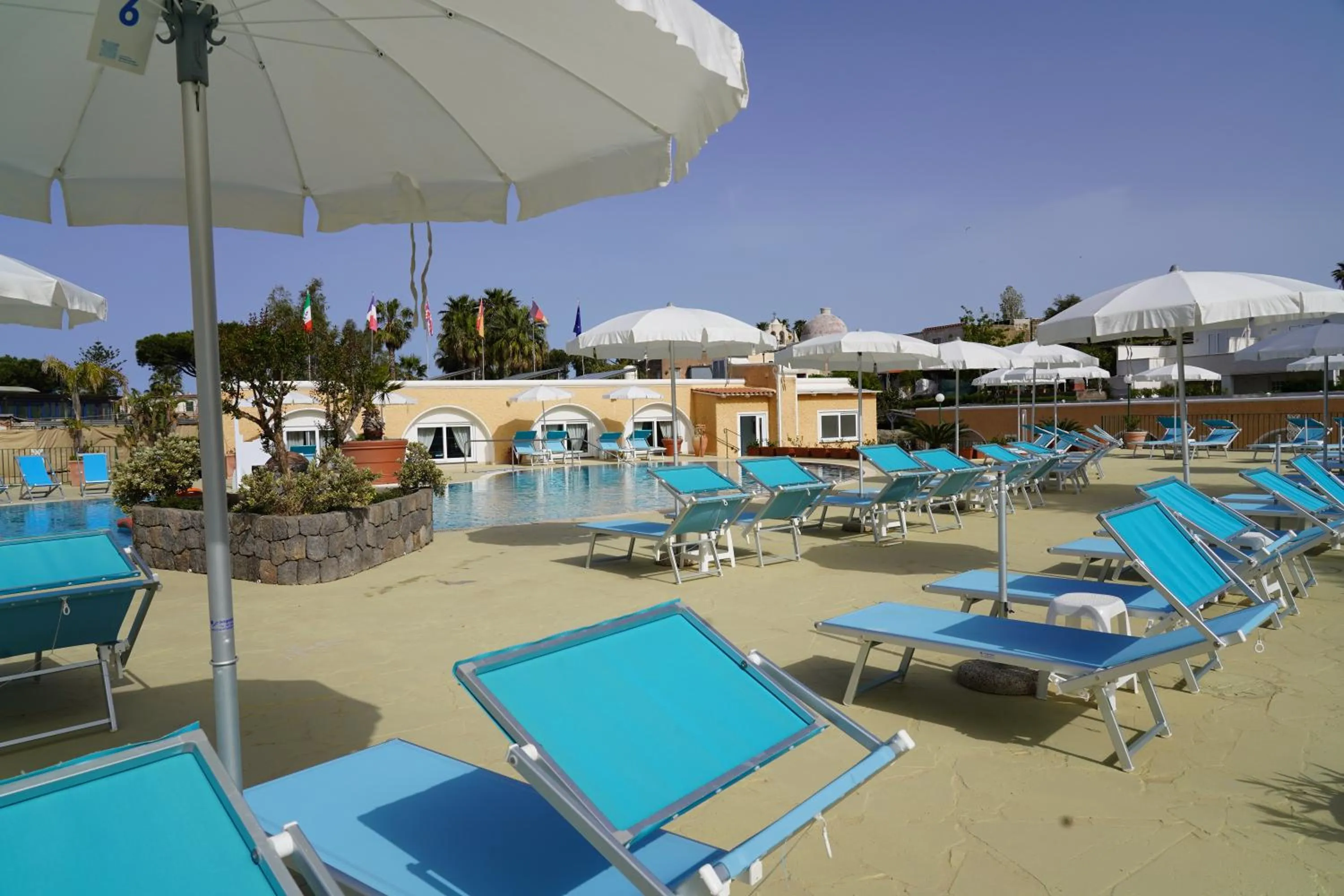 Swimming pool in Hotel Parco Delle Agavi