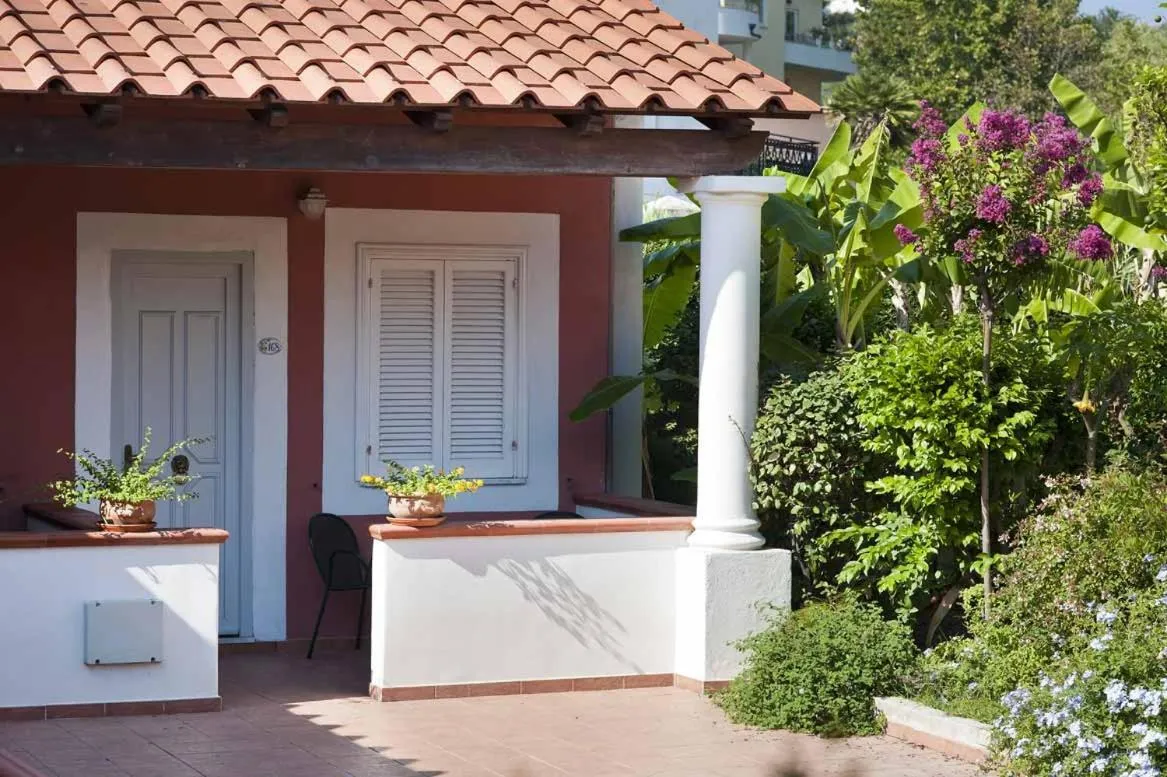 Balcony/Terrace in Hotel Villa Svizzera Terme