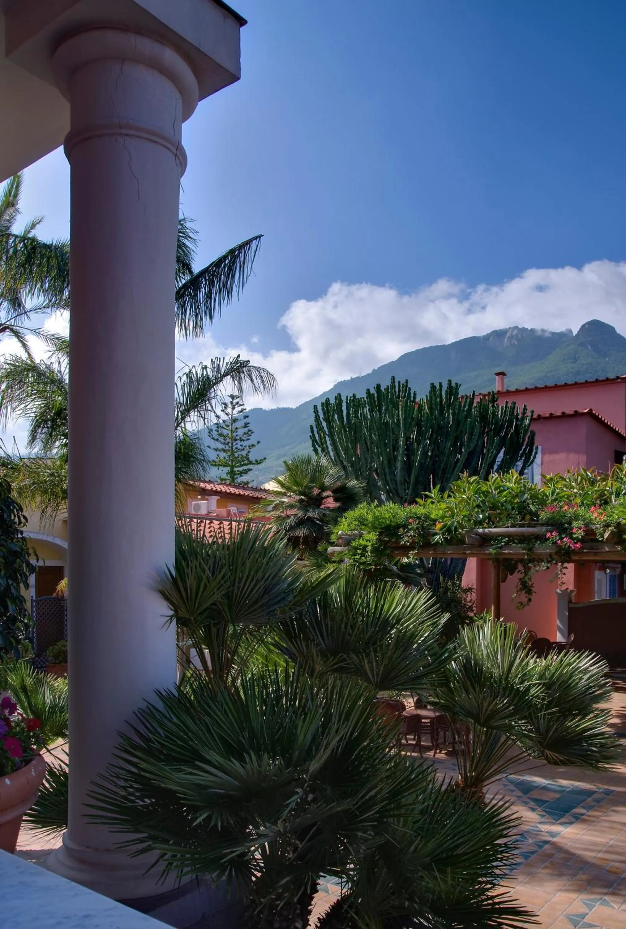 Garden in Hotel Villa Svizzera Terme