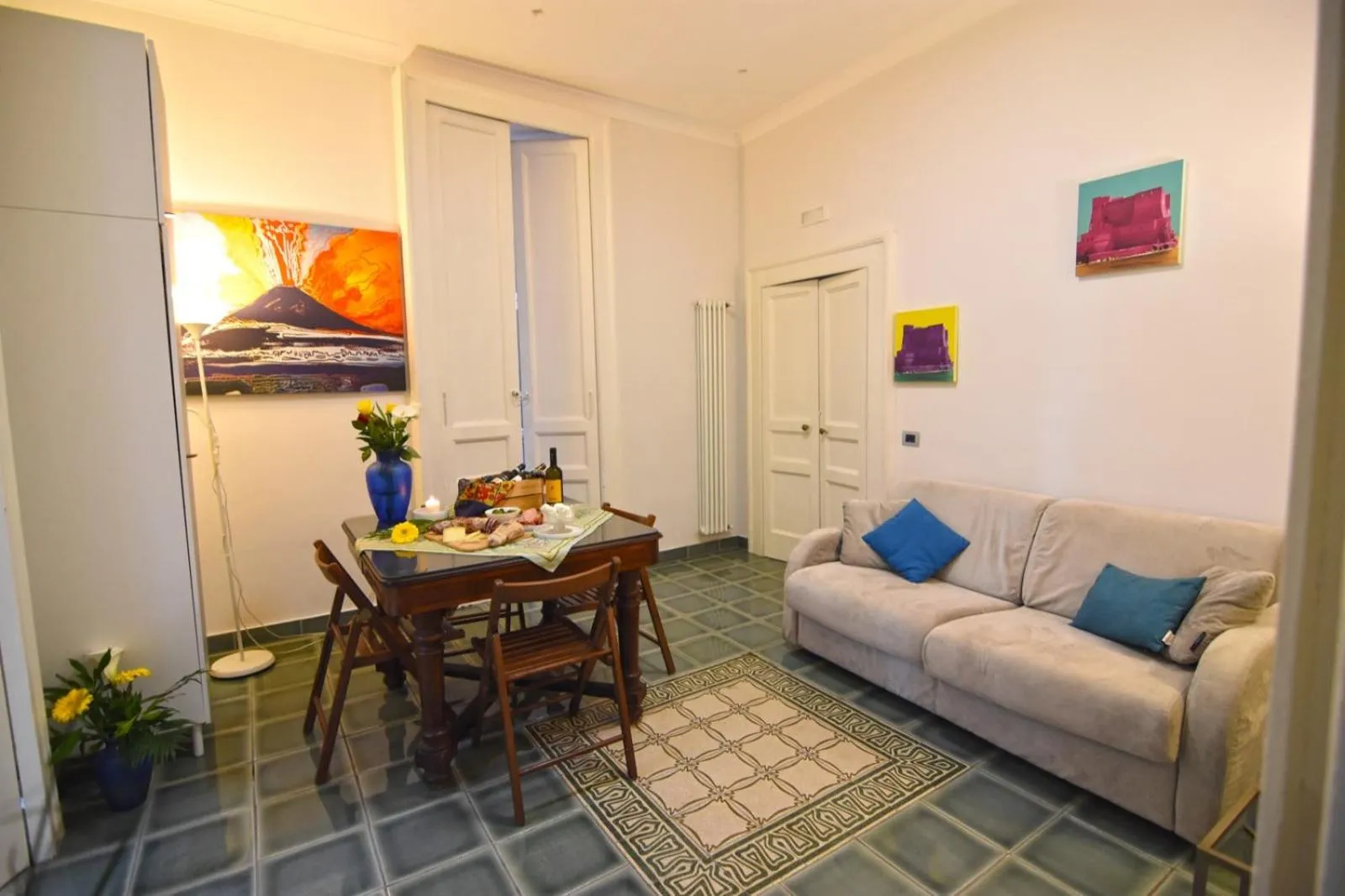 Living room in Nanà Bed and Breakfast