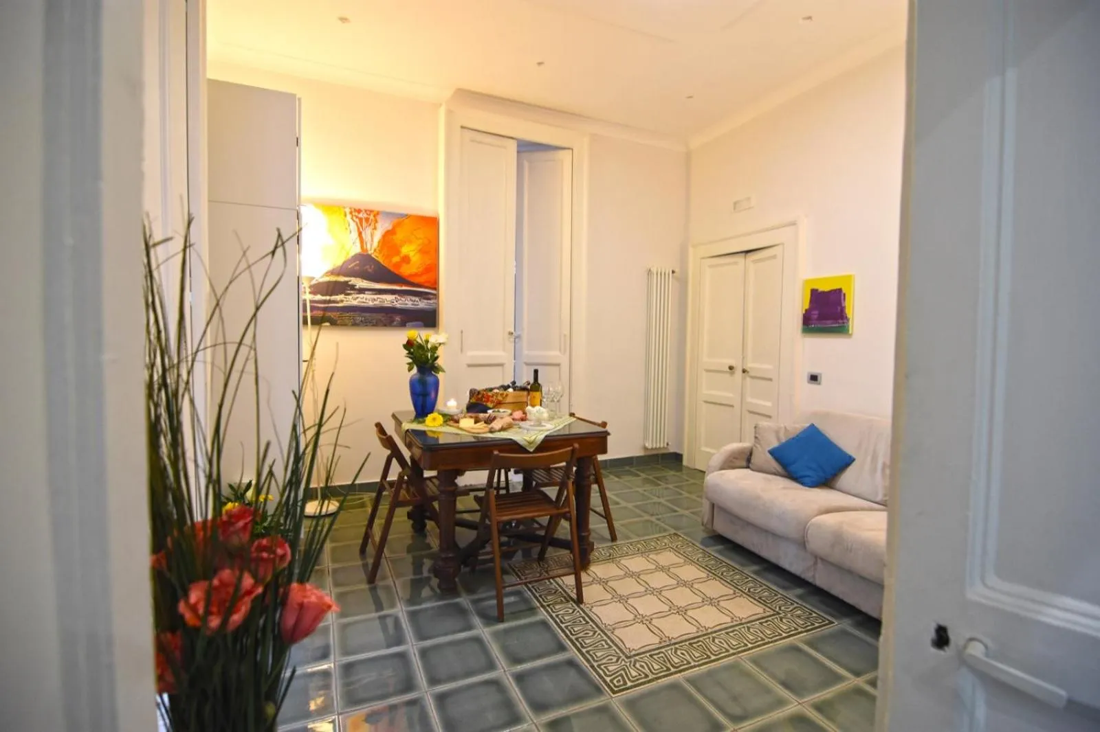 Living room in Nanà Bed and Breakfast