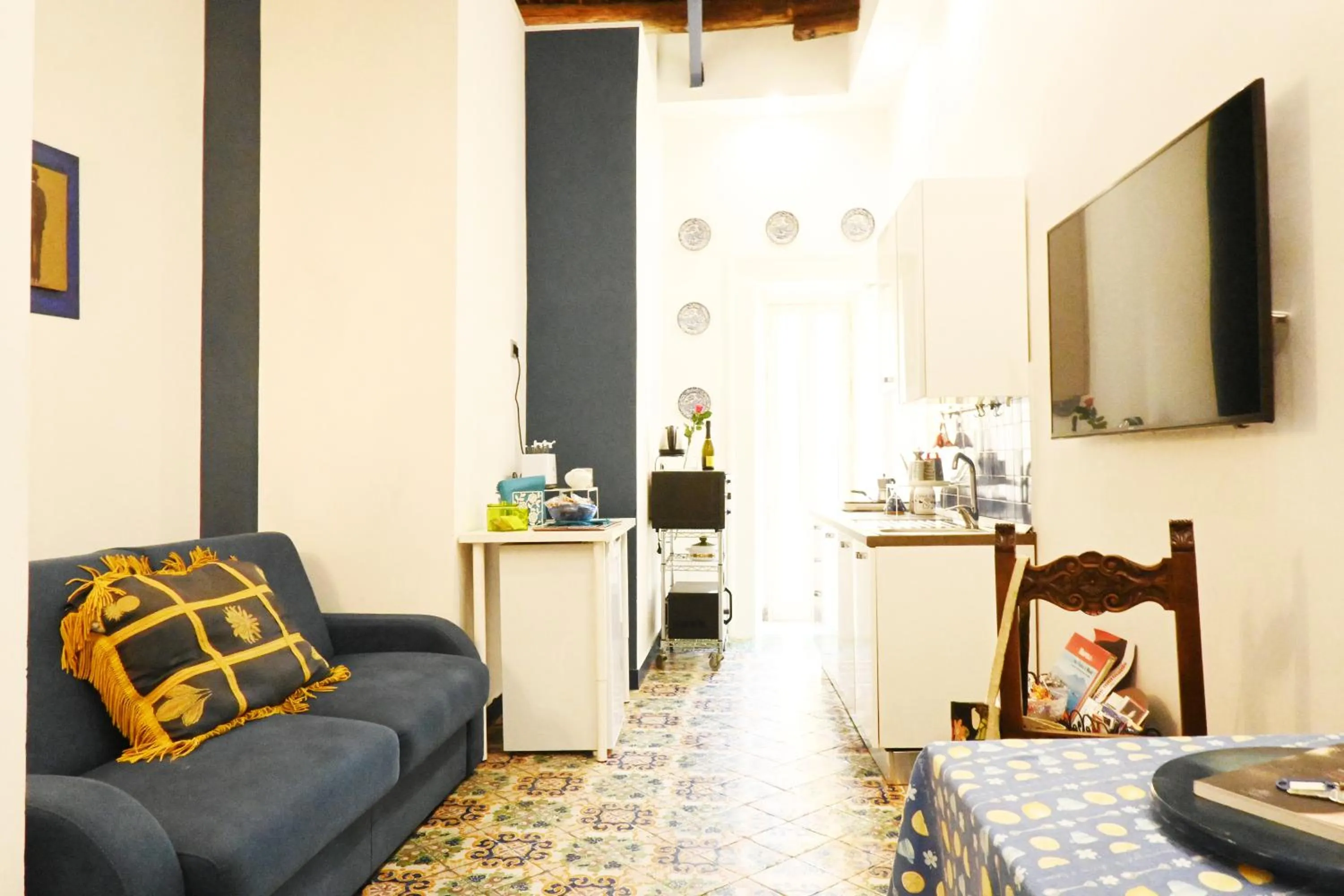 Communal lounge/ TV room in Nanà Bed and Breakfast