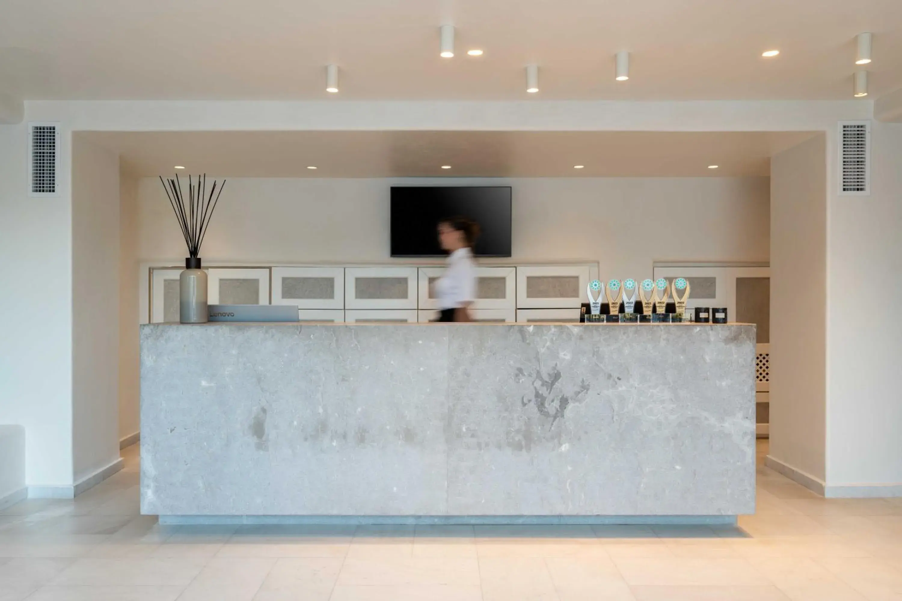 Lobby or reception in Rocabella Santorini Hotel & Spa Lobby or reception in Rocabella Santorini Hotel & Spa