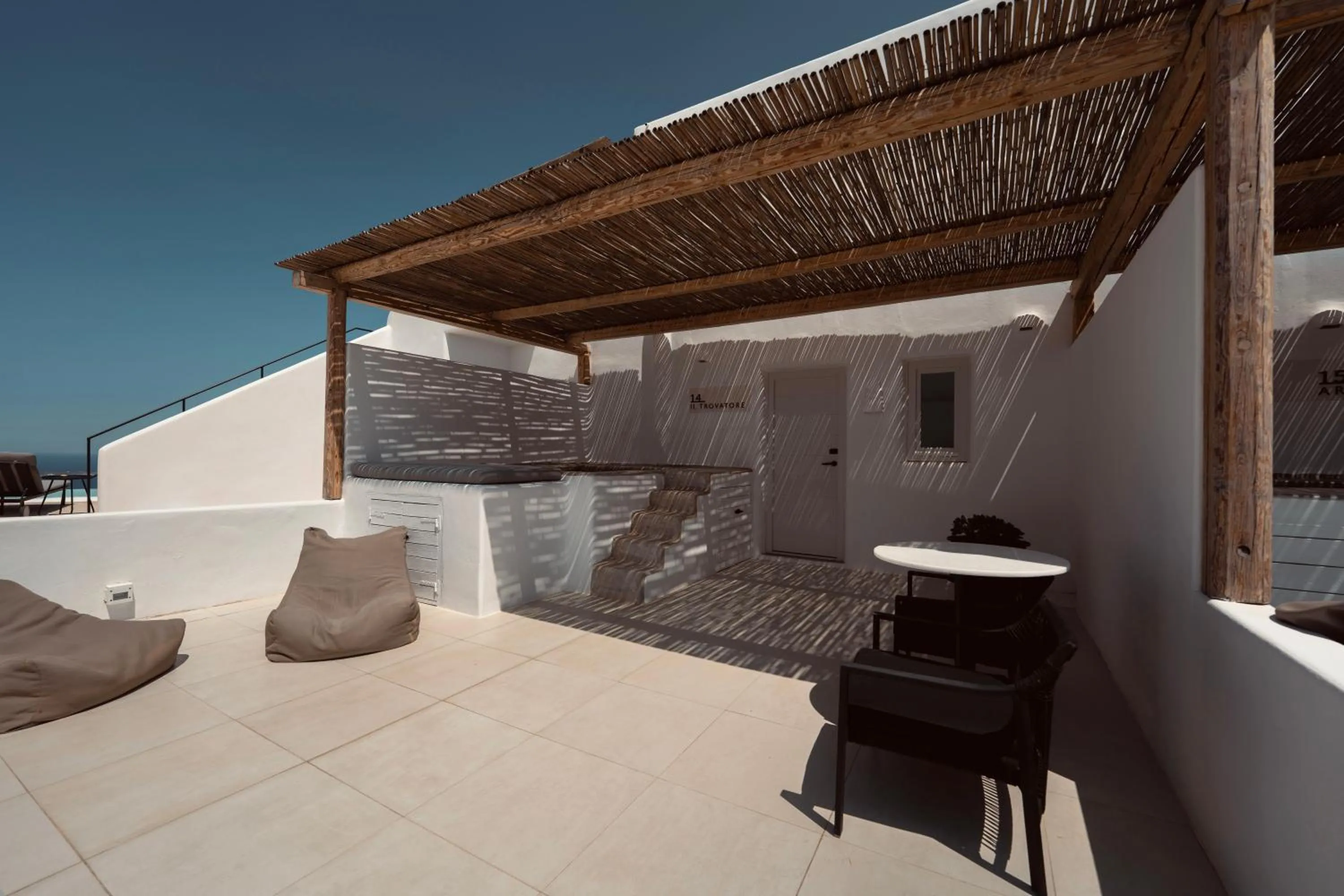 Balcony/Terrace in Rocabella Santorini Hotel & Spa