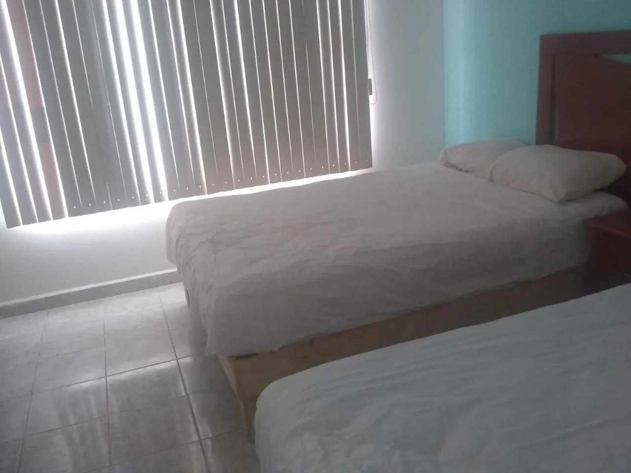 Bed in Hotel Azulejos