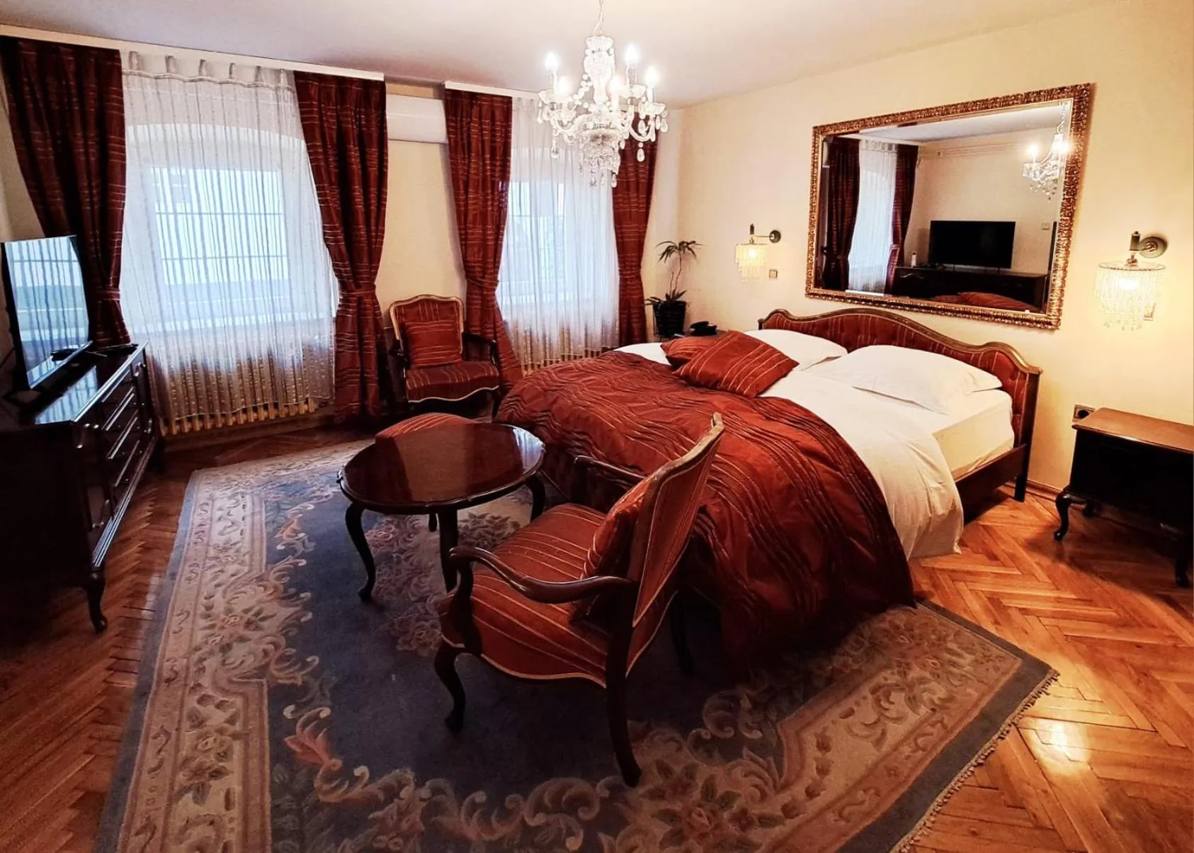 Bedroom, Bed in Hotel Livadić