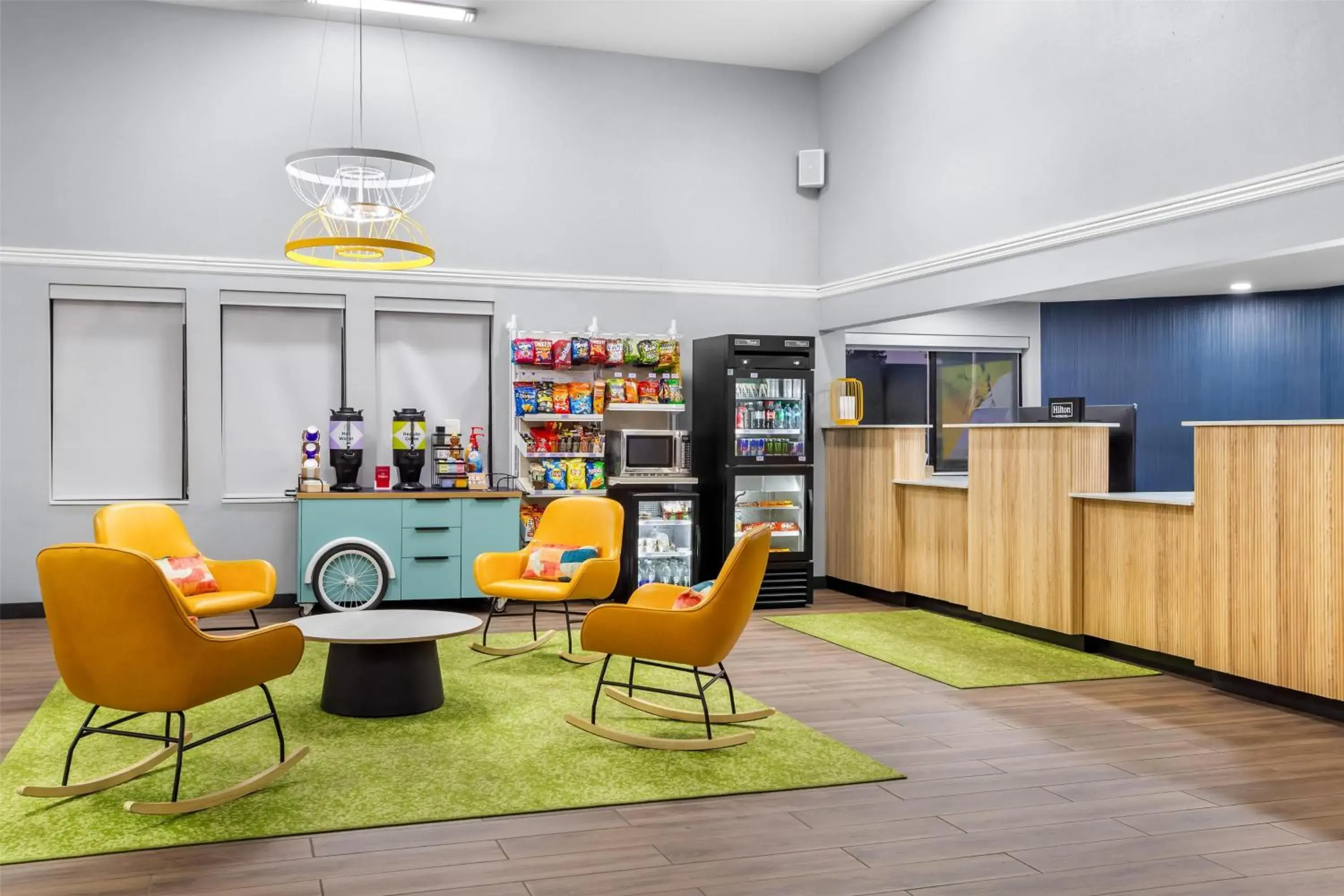 Lobby or reception in Spark by Hilton Kent Seattle Lobby or reception in Spark by Hilton Kent Seattle