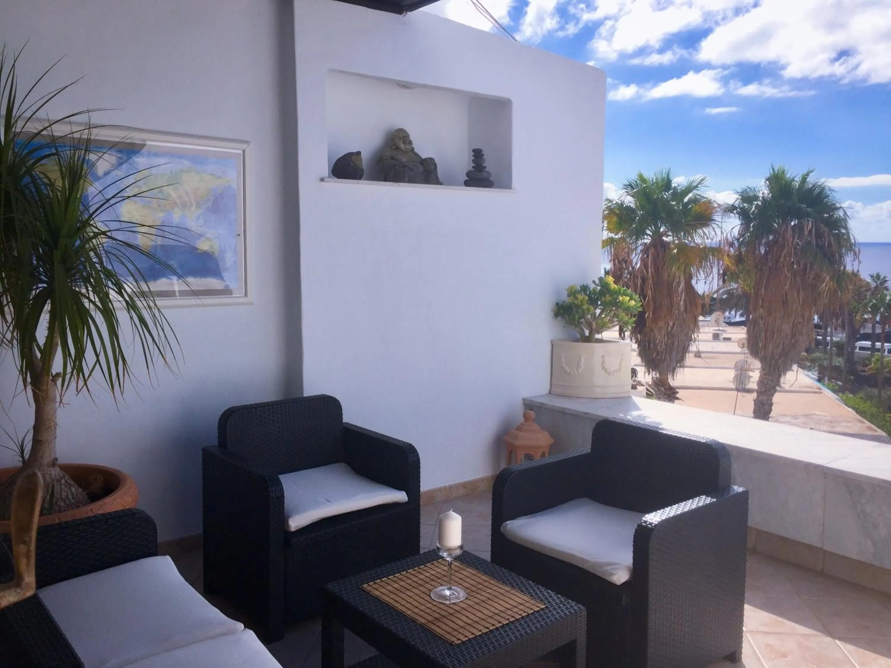 Balcony/Terrace in Casa Flamingo, Sea View Apartment