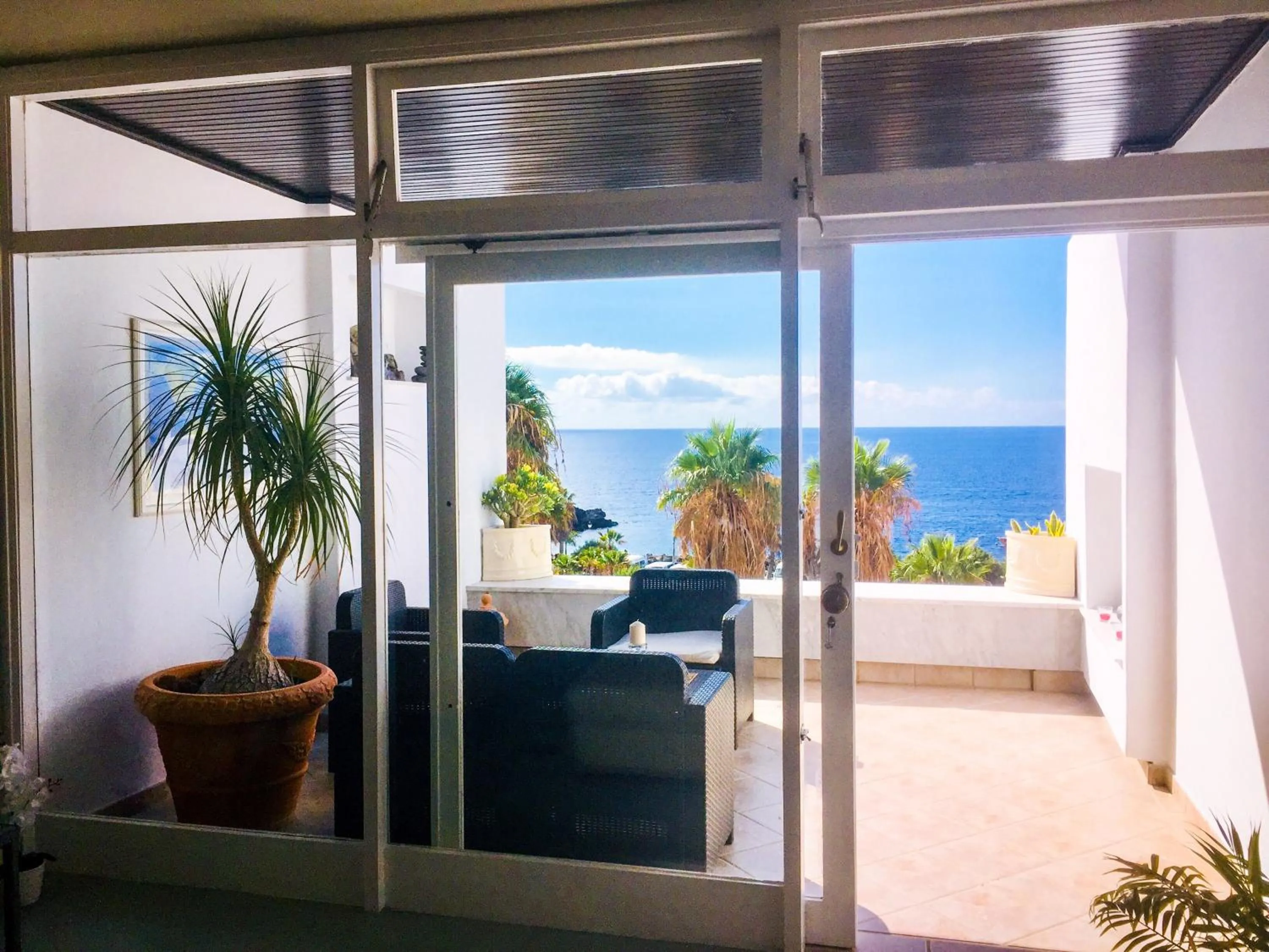 Balcony/Terrace in Casa Flamingo, Sea View Apartment