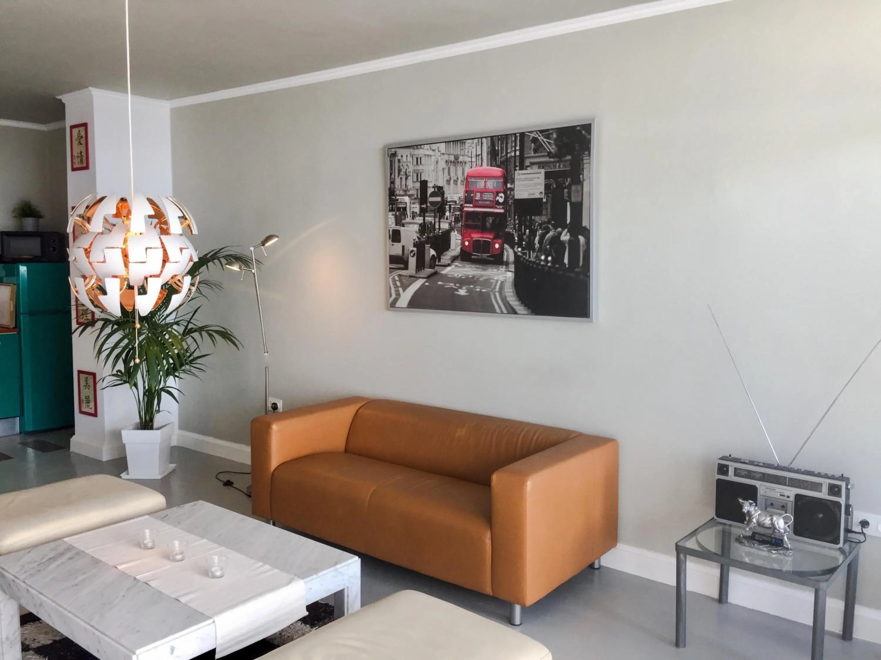 Living room in Casa Flamingo, Sea View Apartment