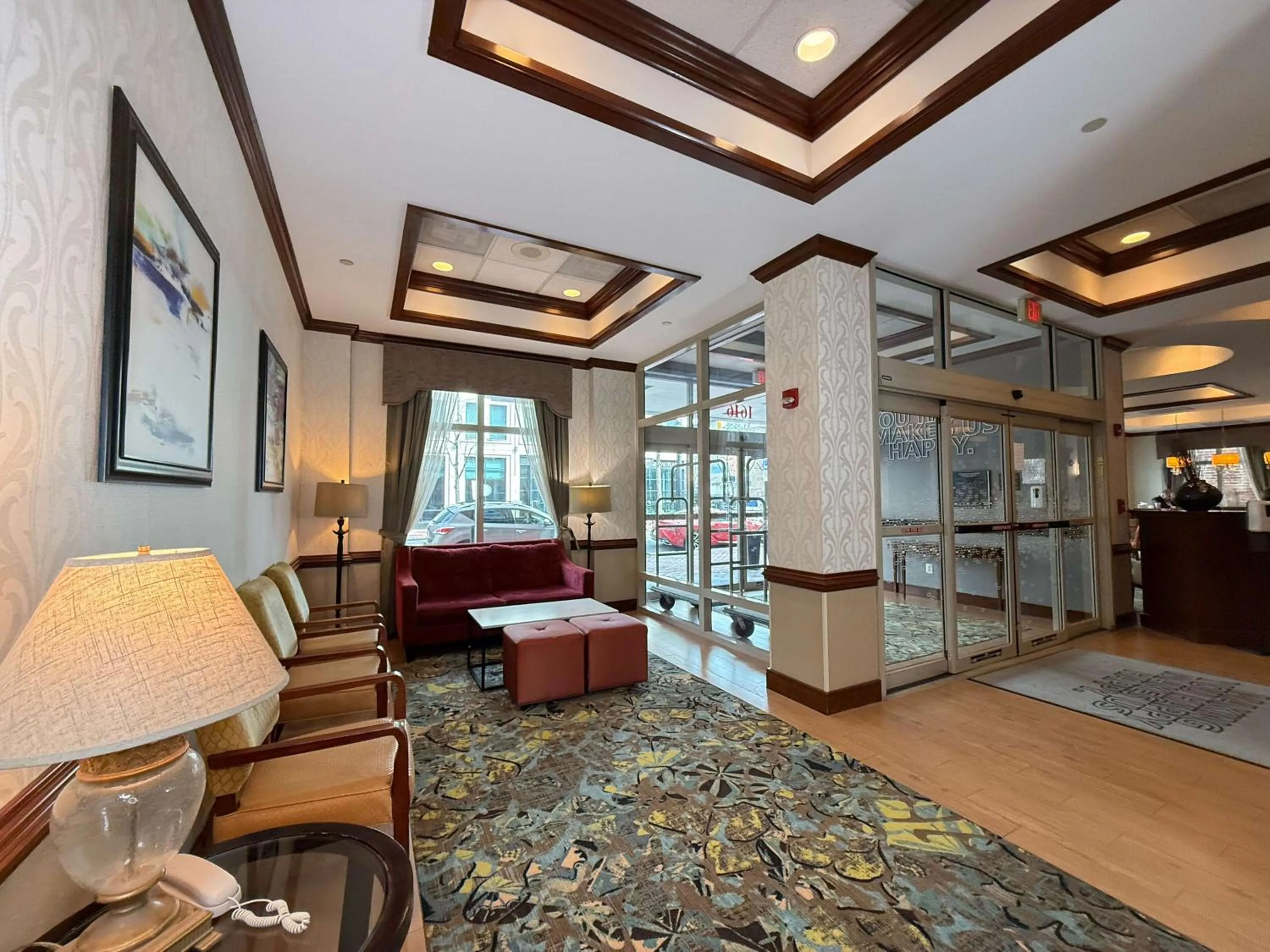 Lobby or reception in Hampton Inn Alexandria/Old Town