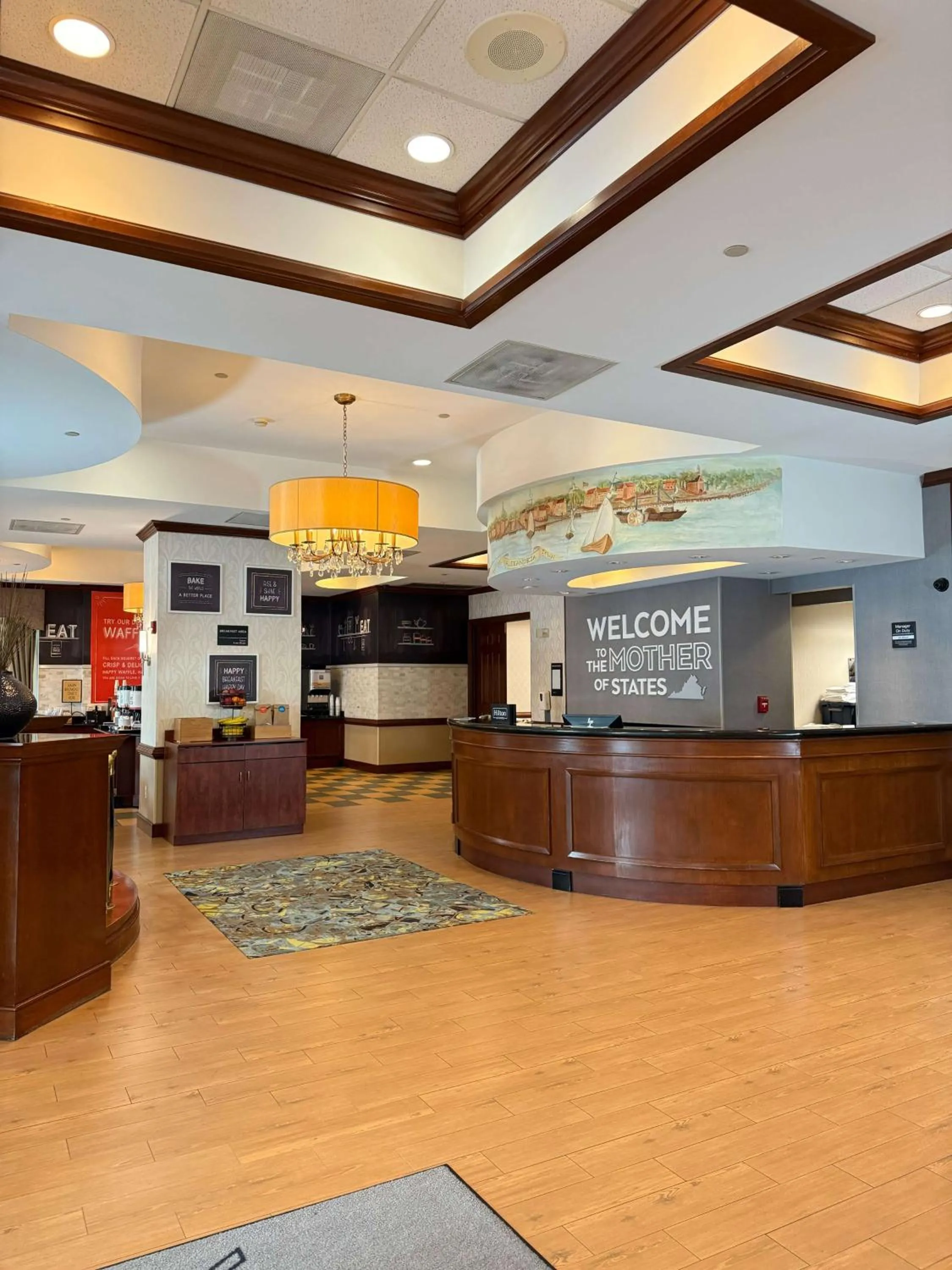 Lobby or reception in Hampton Inn Alexandria/Old Town