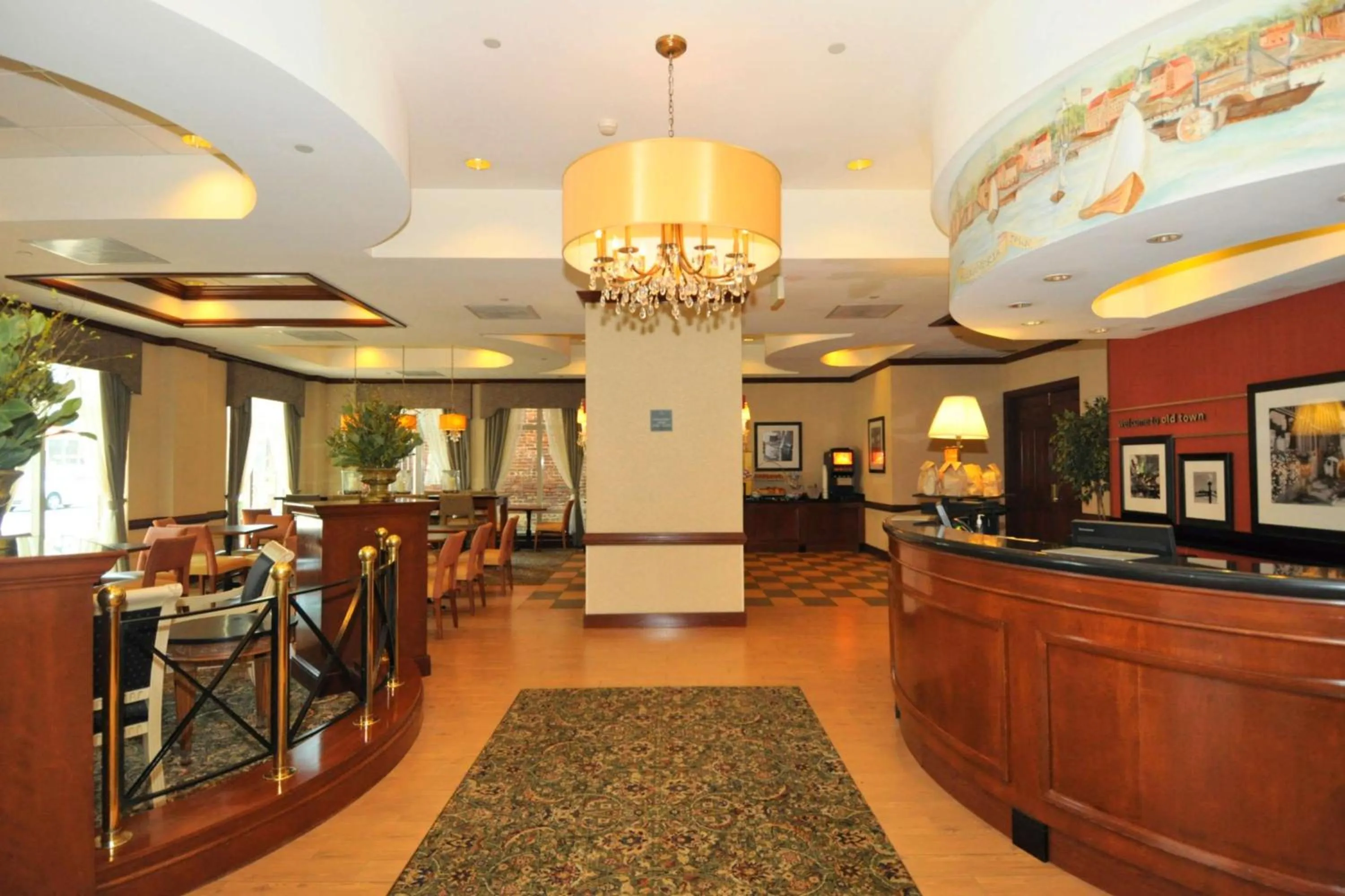 Lobby or reception in Hampton Inn Alexandria/Old Town