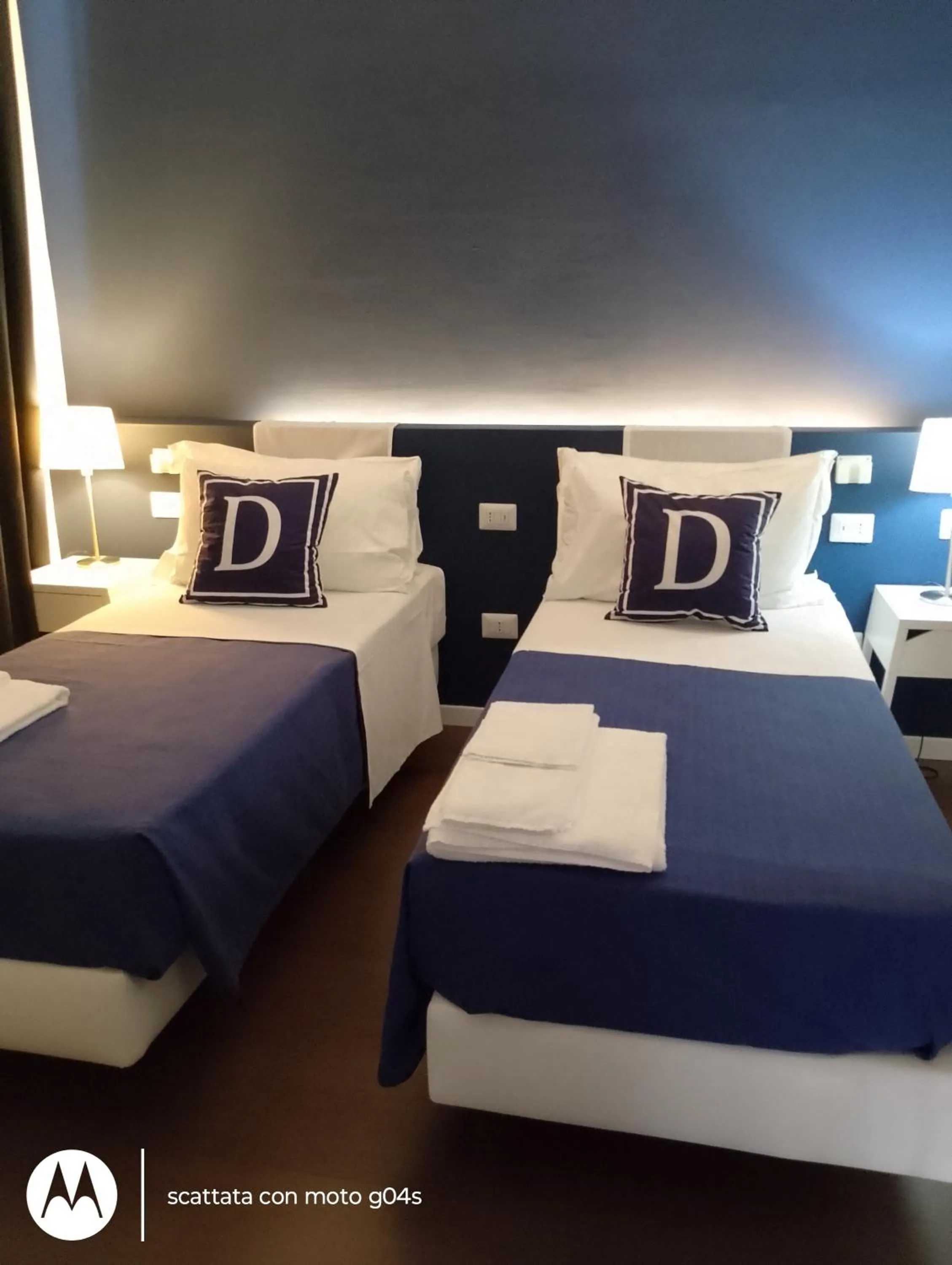 Bedroom, Bed in I DIOSCURI