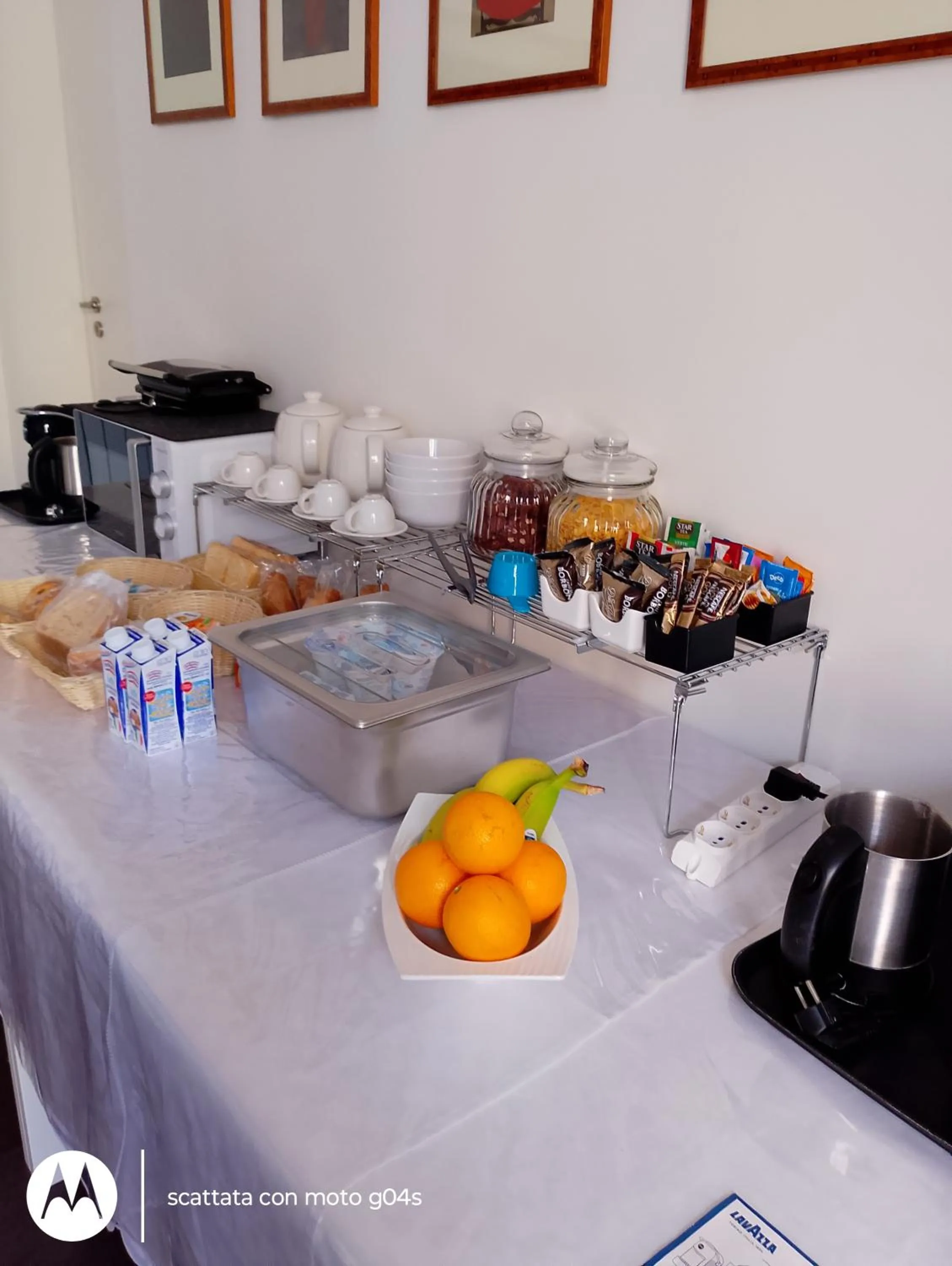 Continental breakfast in I DIOSCURI