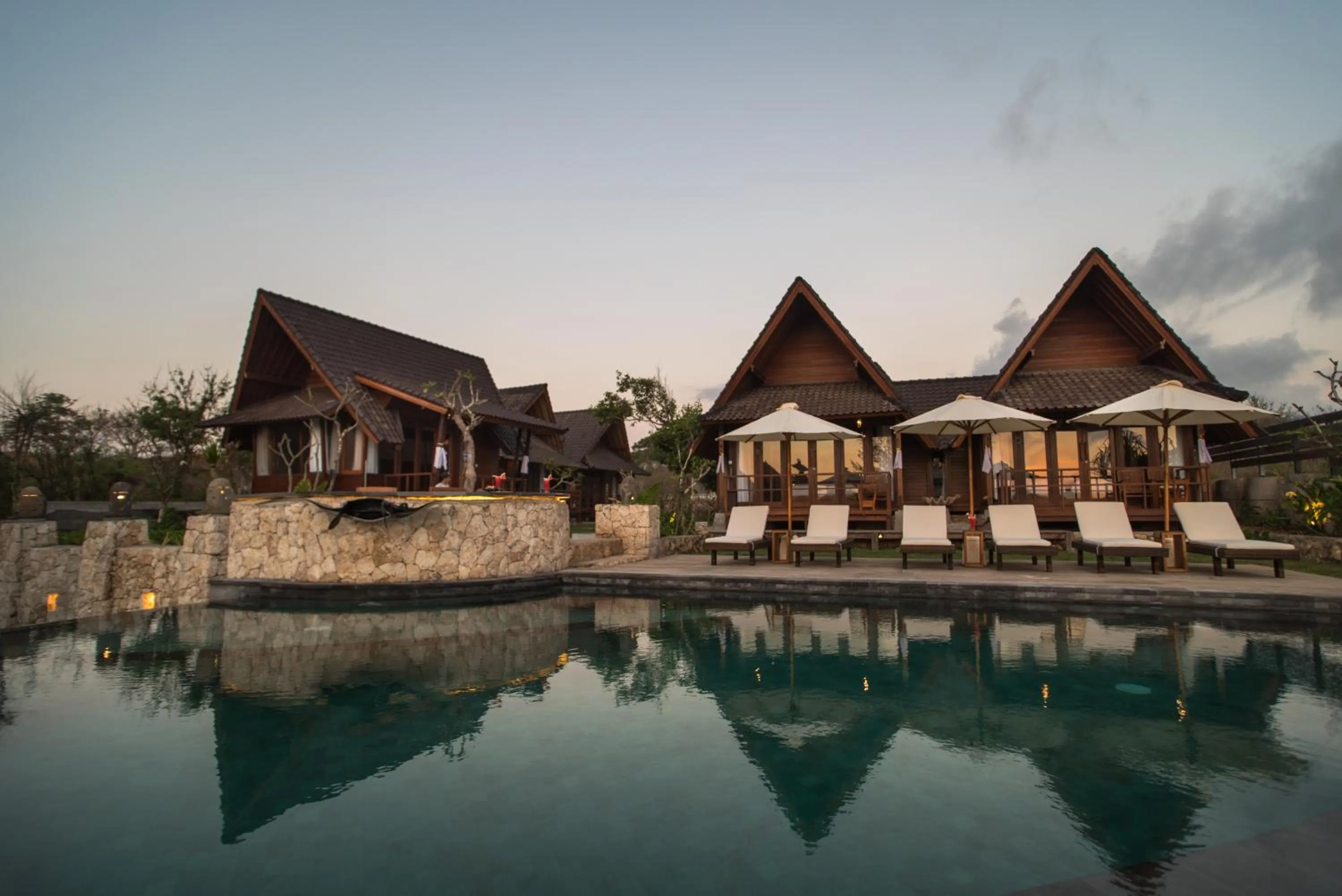 On site in D'byas Dream Beach Club and Villa