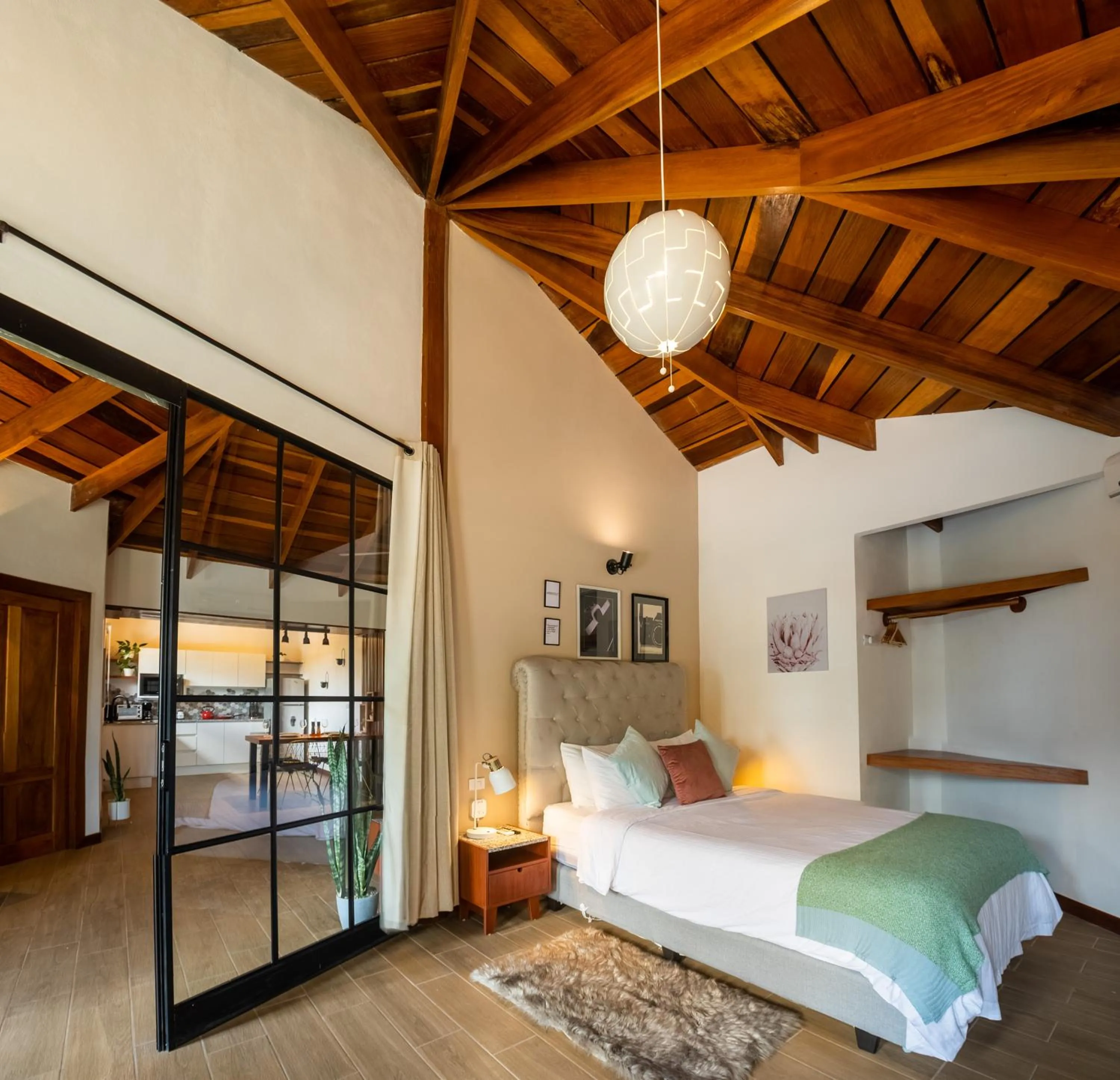 Photo of the whole room, Bed in Camino Verde B&B Monteverde Costa Rica