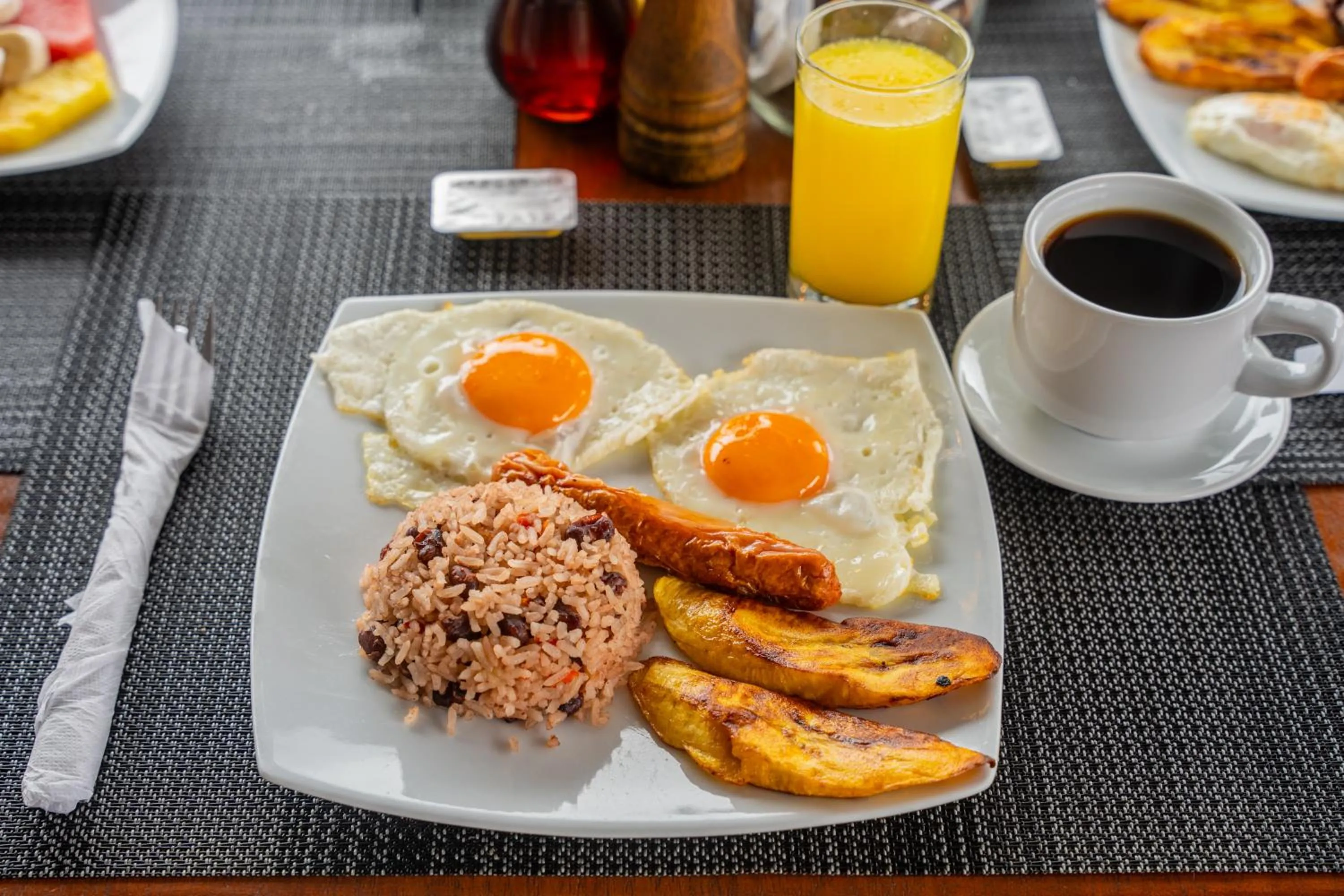 Breakfast in Camino Verde B&B Monteverde Costa Rica