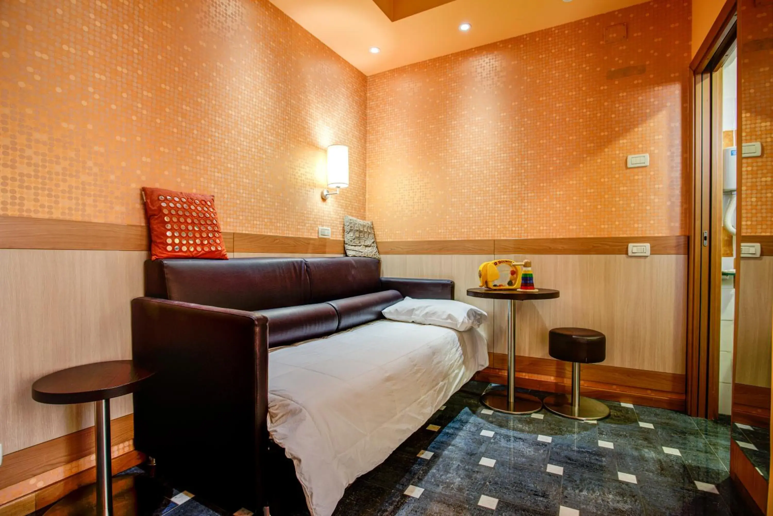 Bed in Hotel Genty Bed in Hotel Genty