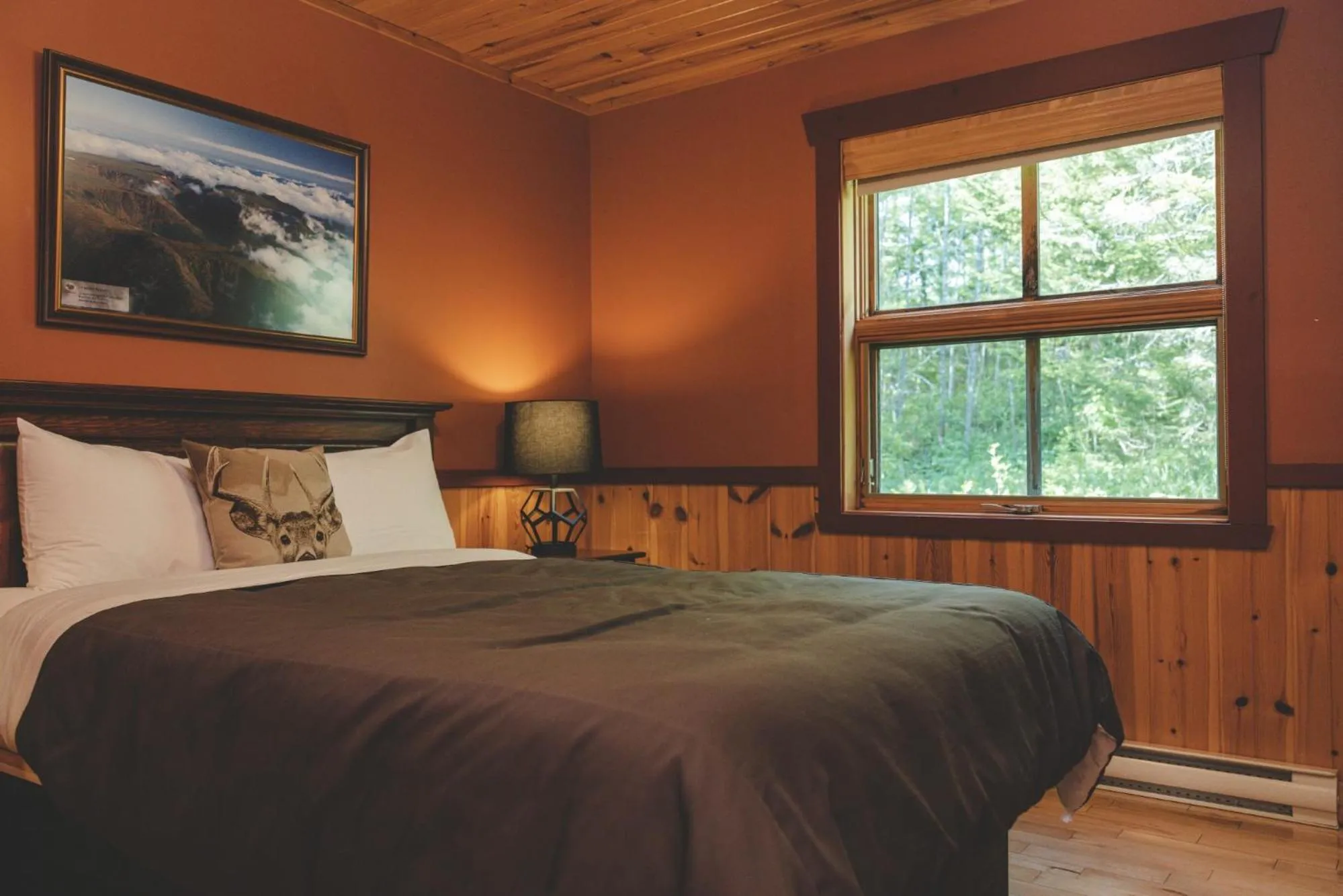 Photo of the whole room, Bed in Gîte du Mont-Albert - Sepaq