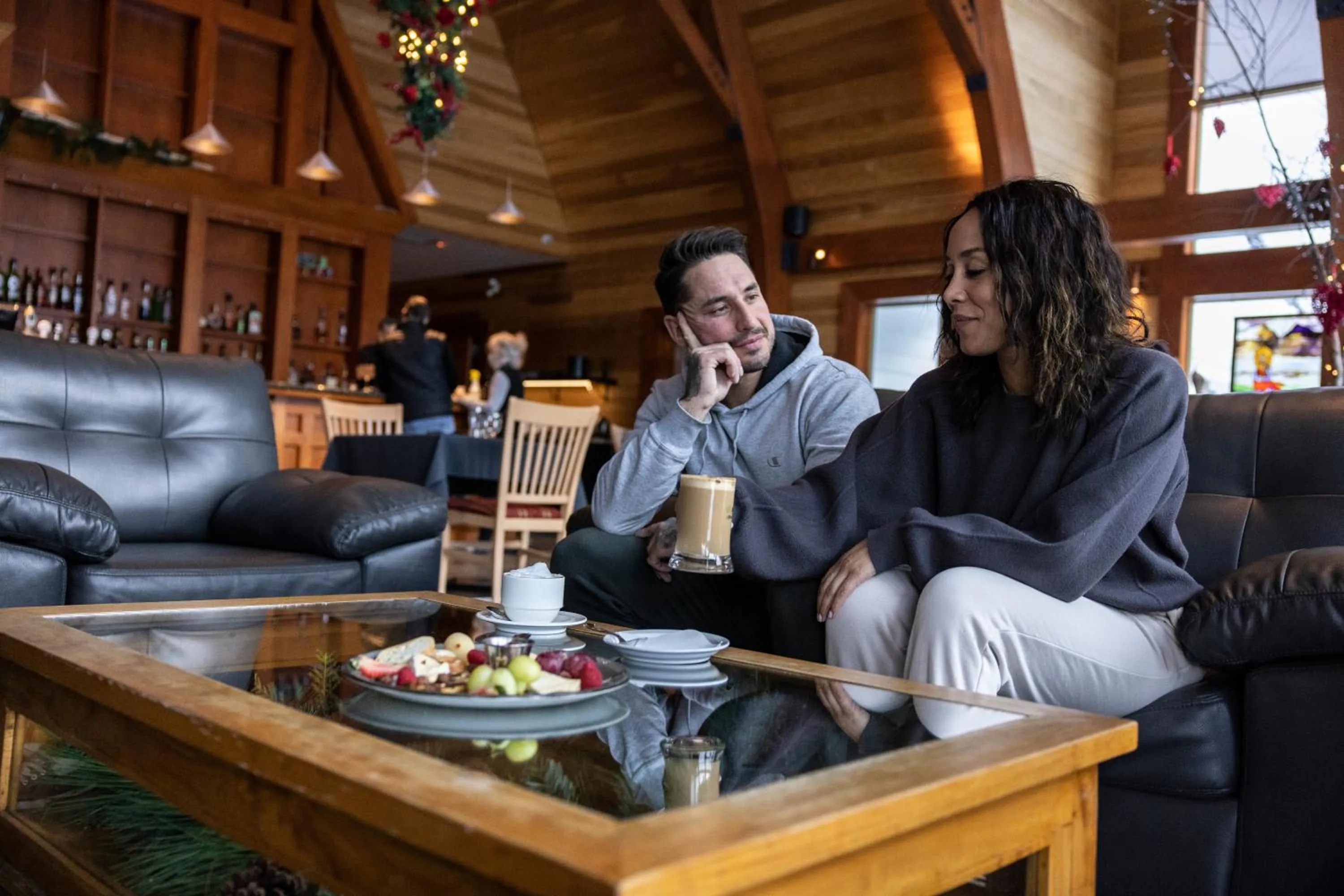 Lounge or bar in Gîte du Mont-Albert - Sepaq