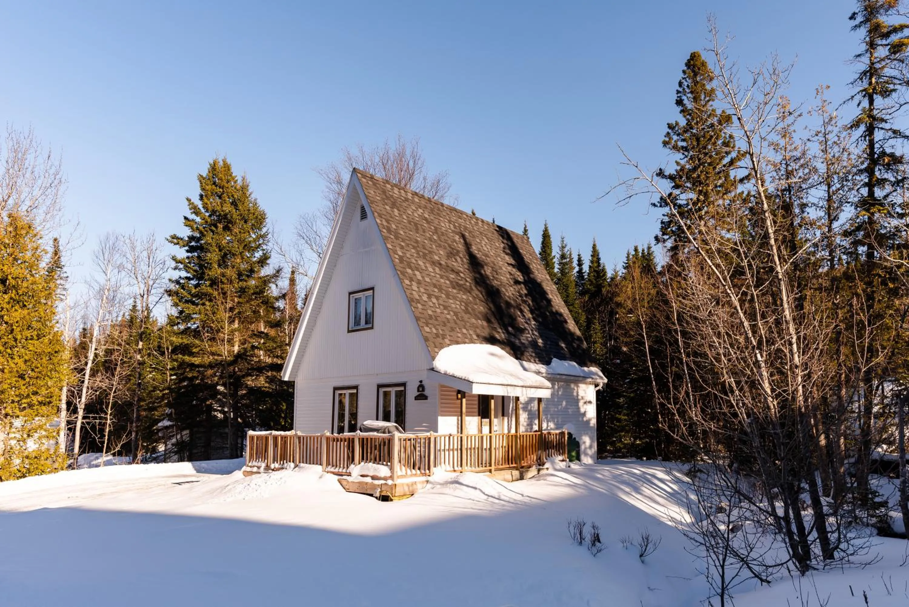 Winter in Gîte du Mont-Albert - Sepaq