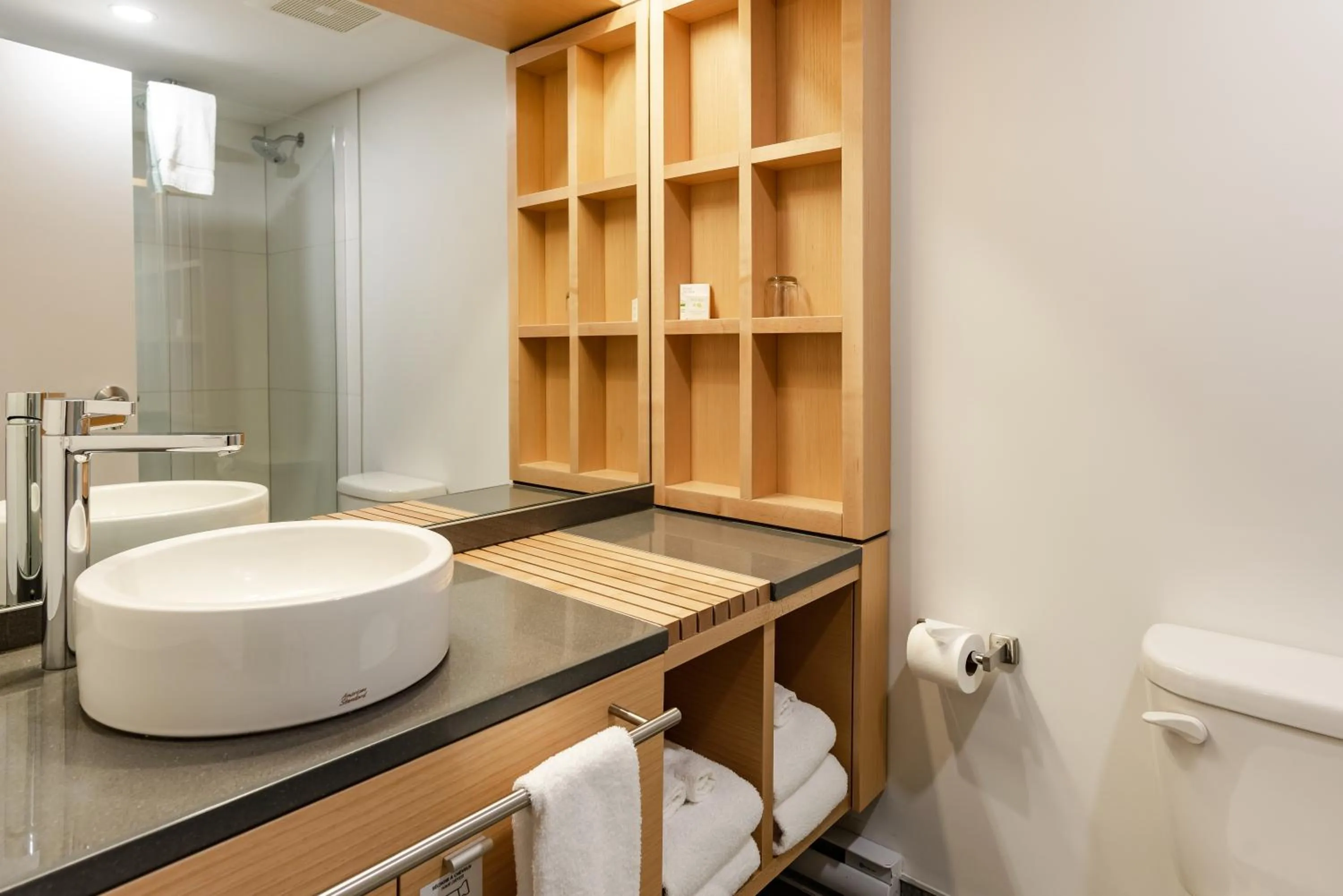 Toilet in Gîte du Mont-Albert - Sepaq