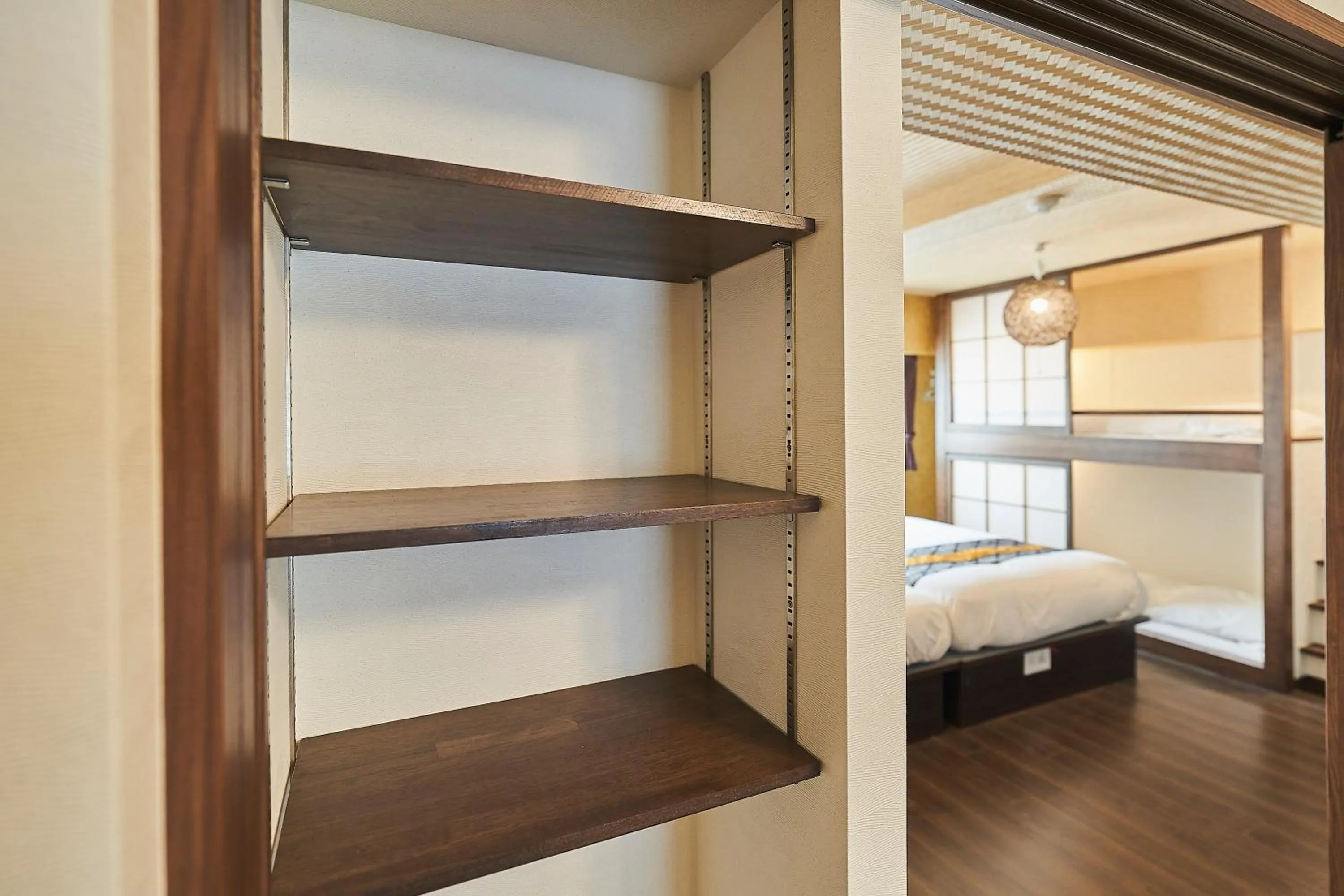 storage, Bed in Asakusa Eight -Tokyo Condominium Hotel-