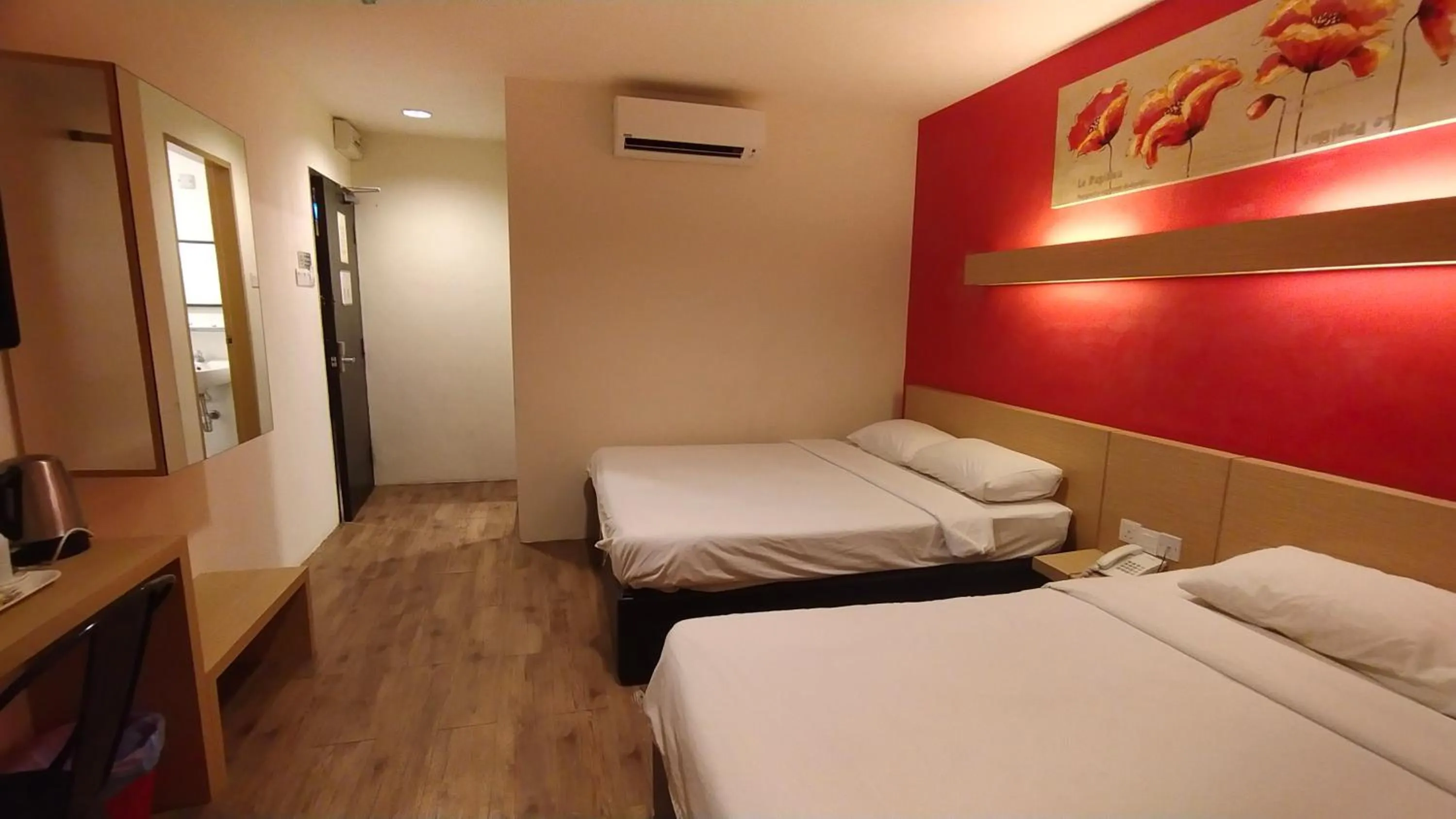 Bed in Tras Mutiara Hotel Bentong