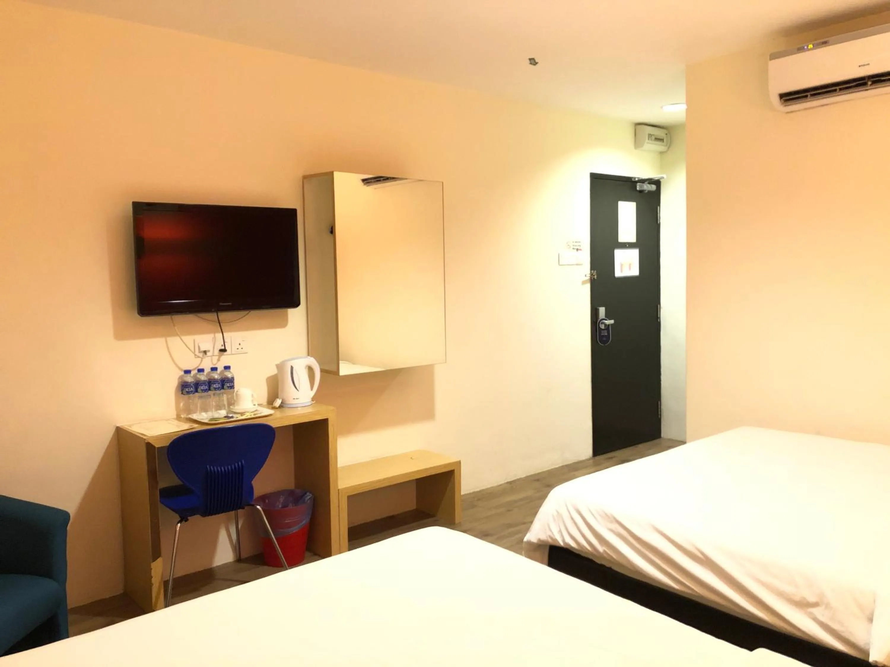 Bed in Tras Mutiara Hotel Bentong