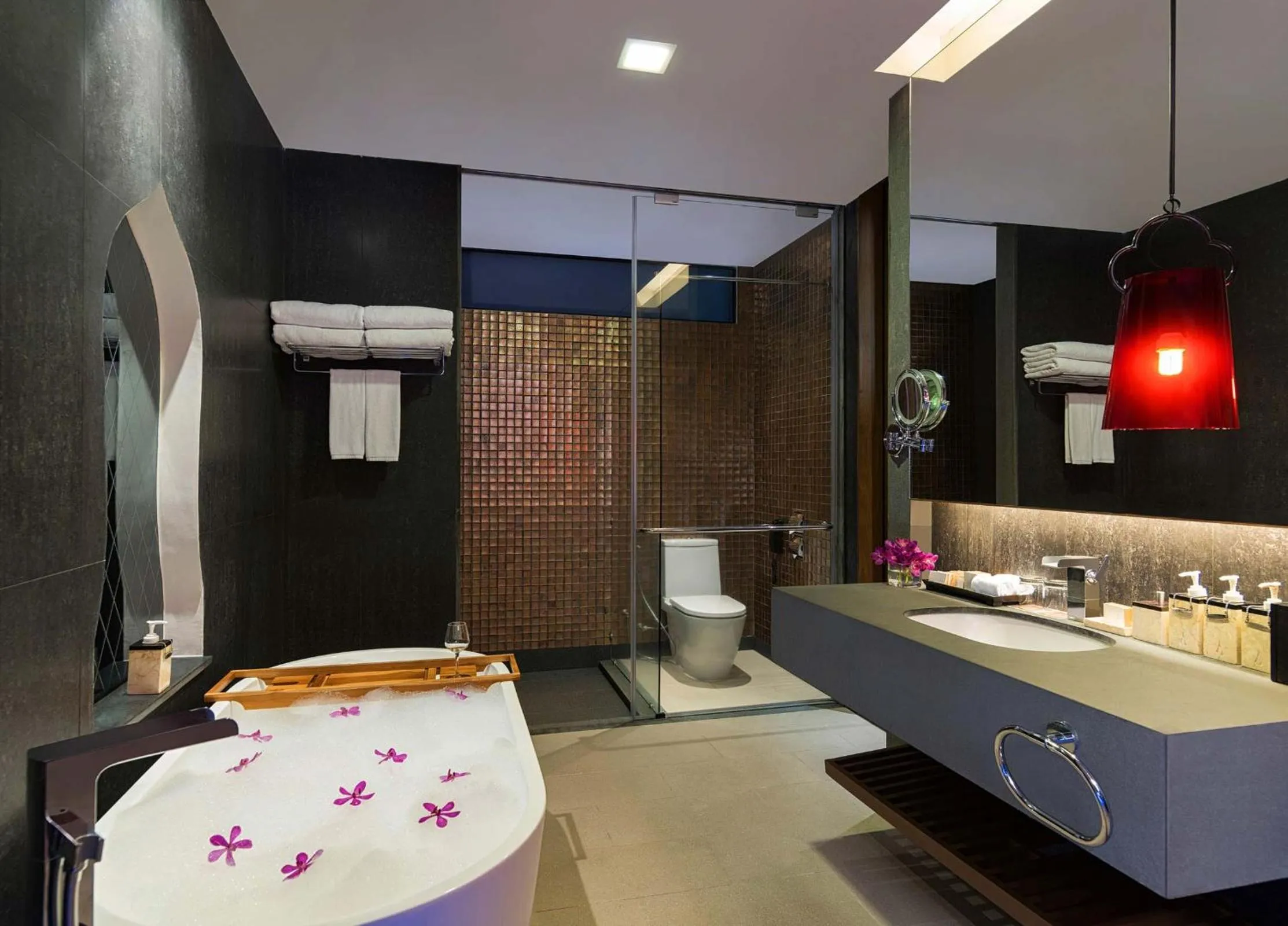 Bathroom in Avista Hideaway Phuket Patong - MGallery