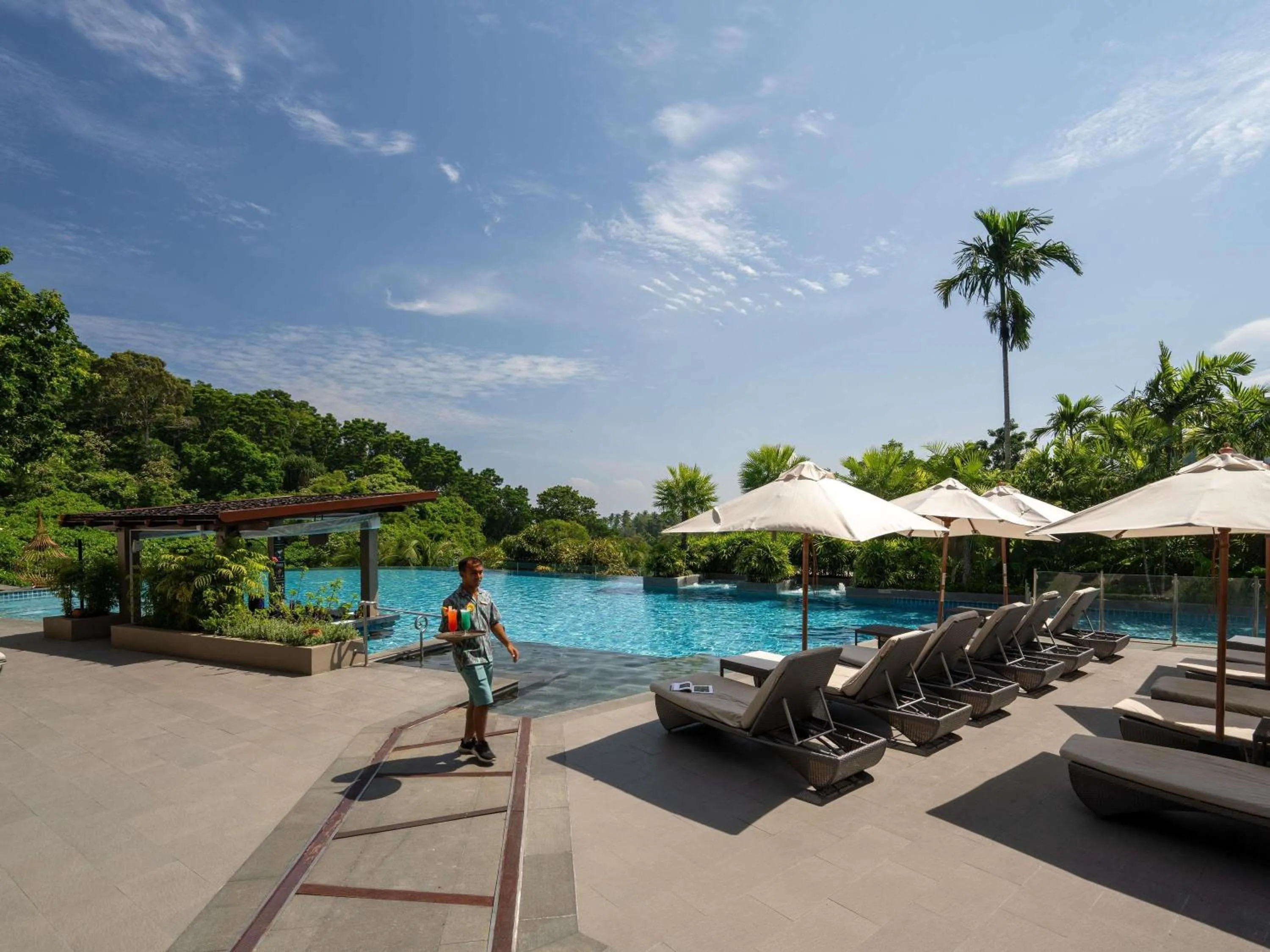 Pool view in Avista Hideaway Phuket Patong - MGallery