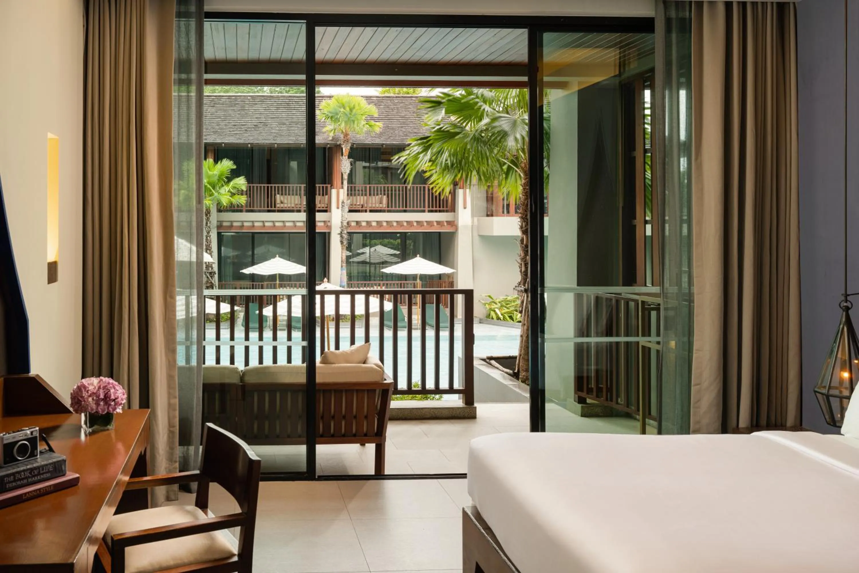 View (from property/room), Bed in Avista Hideaway Phuket Patong - MGallery