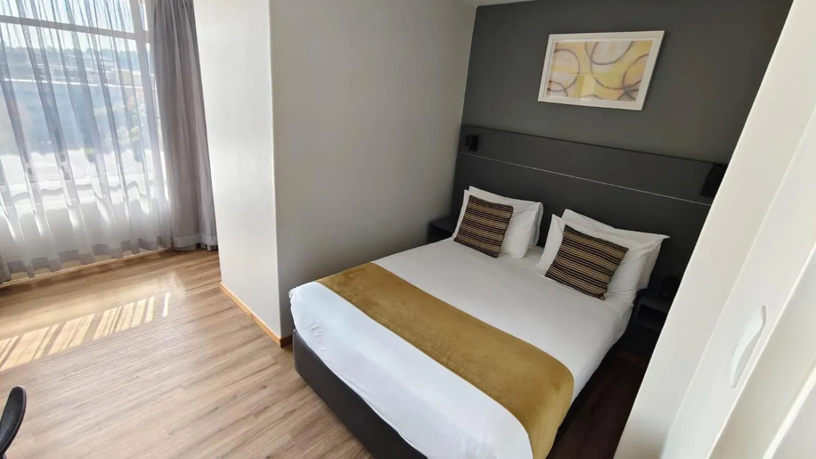 Bed in THE Pretoria Hotel