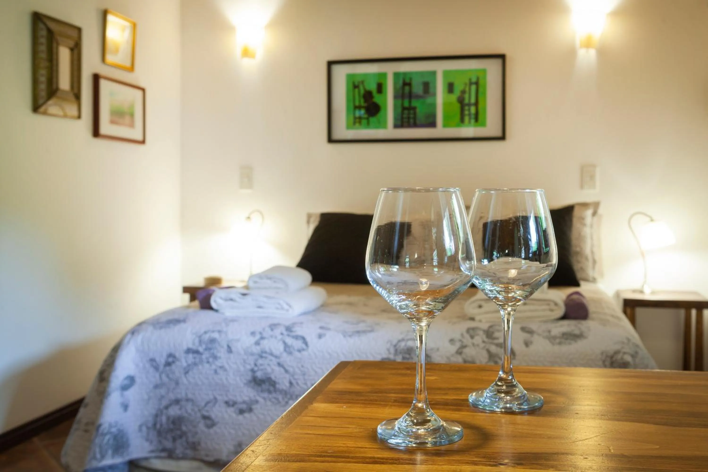 Bed in Posada de Rosas