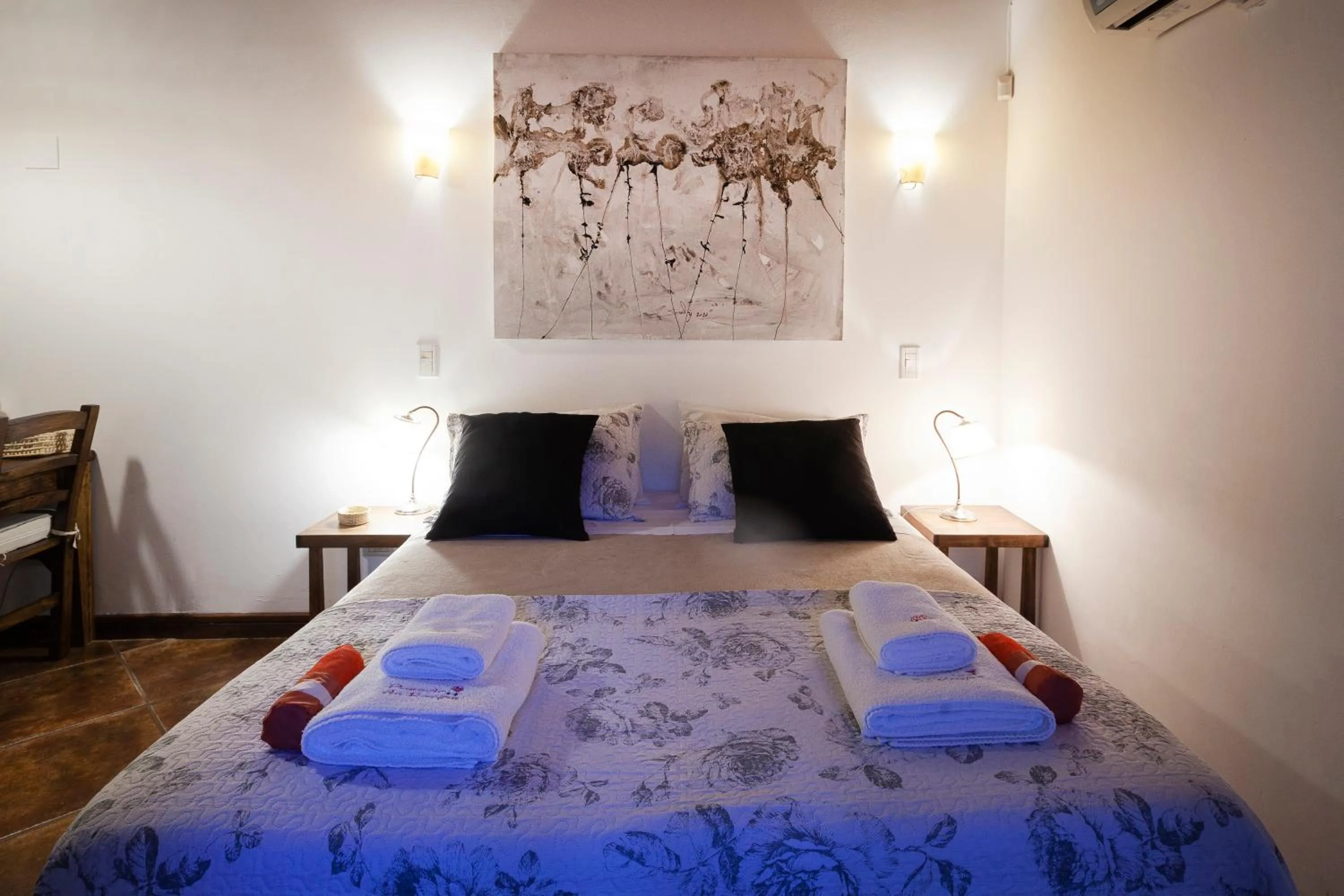 Bed in Posada de Rosas