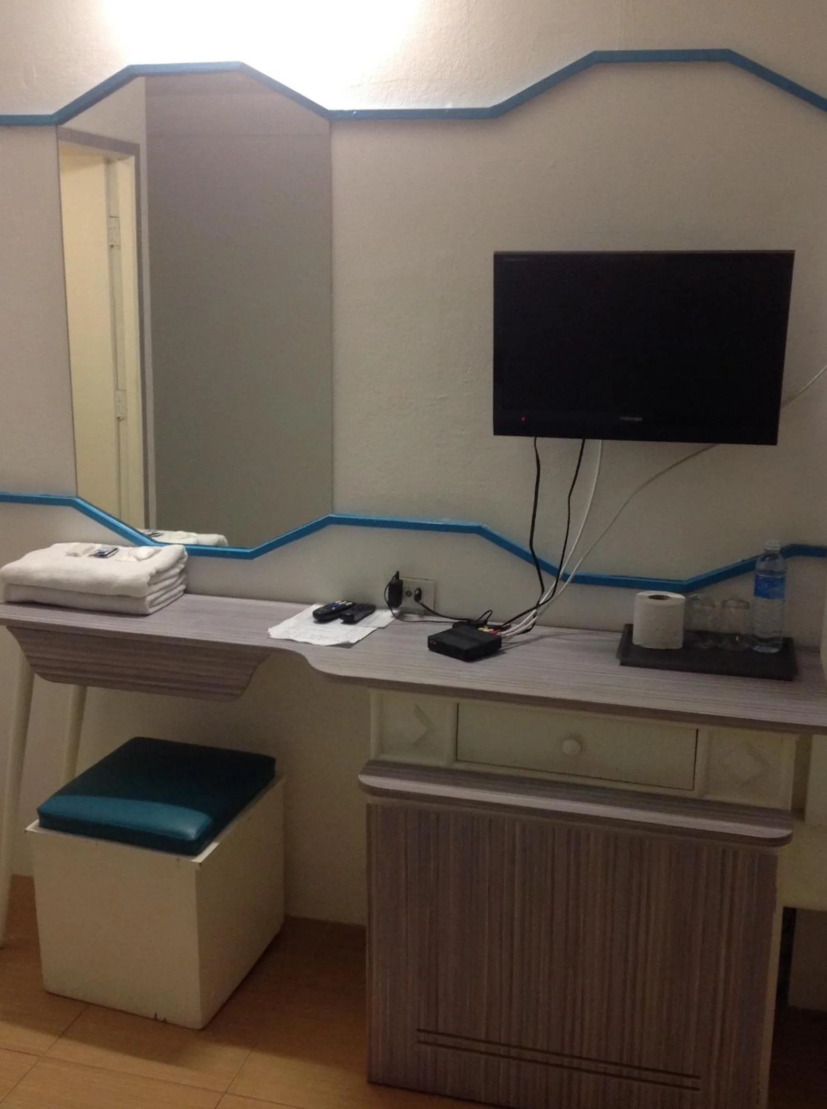 Decorative detail in Highway Hotel