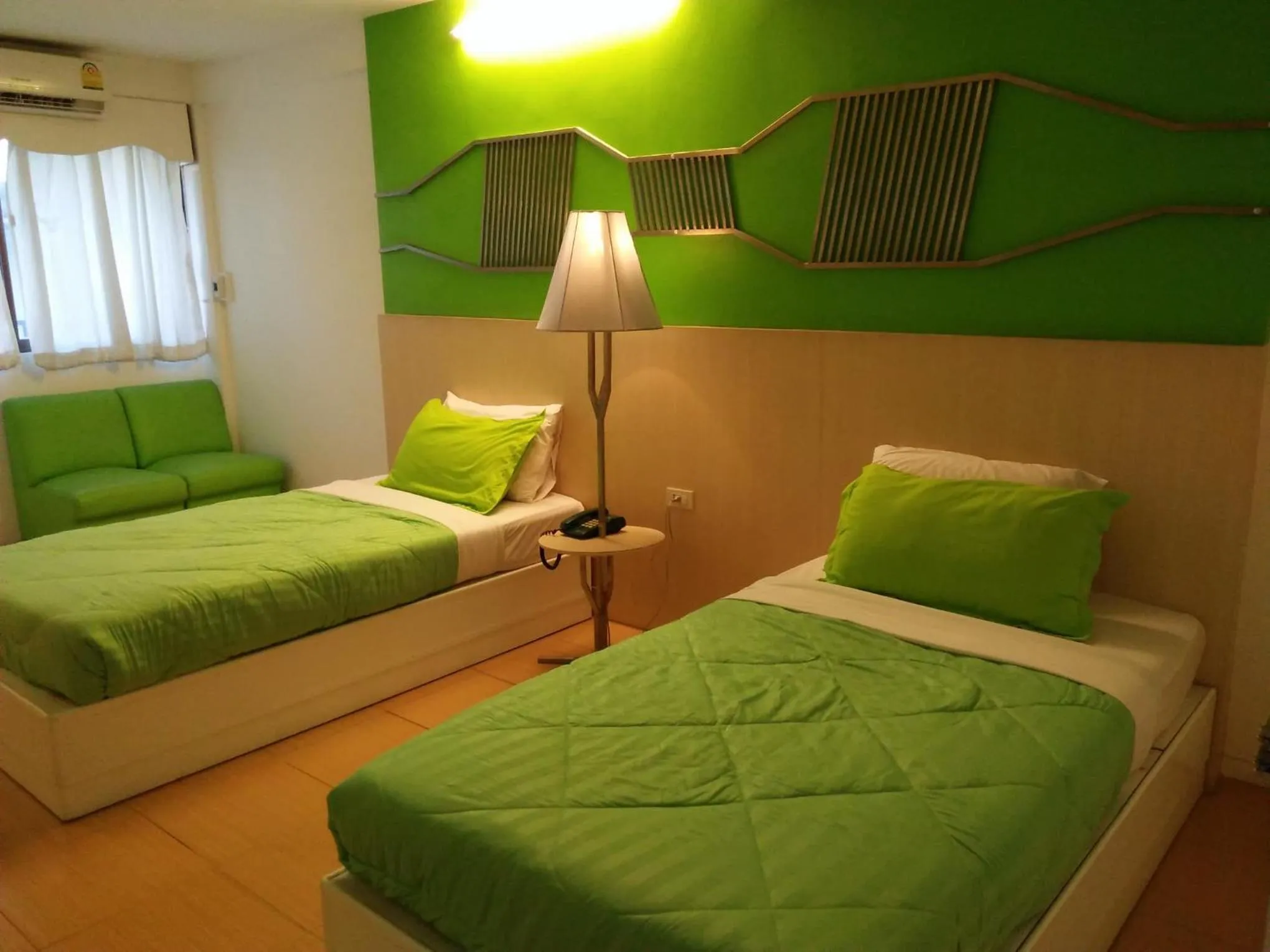 Bed in Highway Hotel